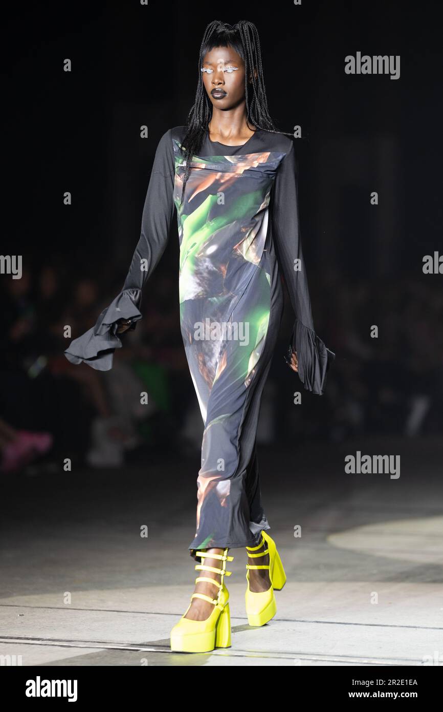 Sydney, Australia. 17th May, 2023. A model walks the runway during the ...