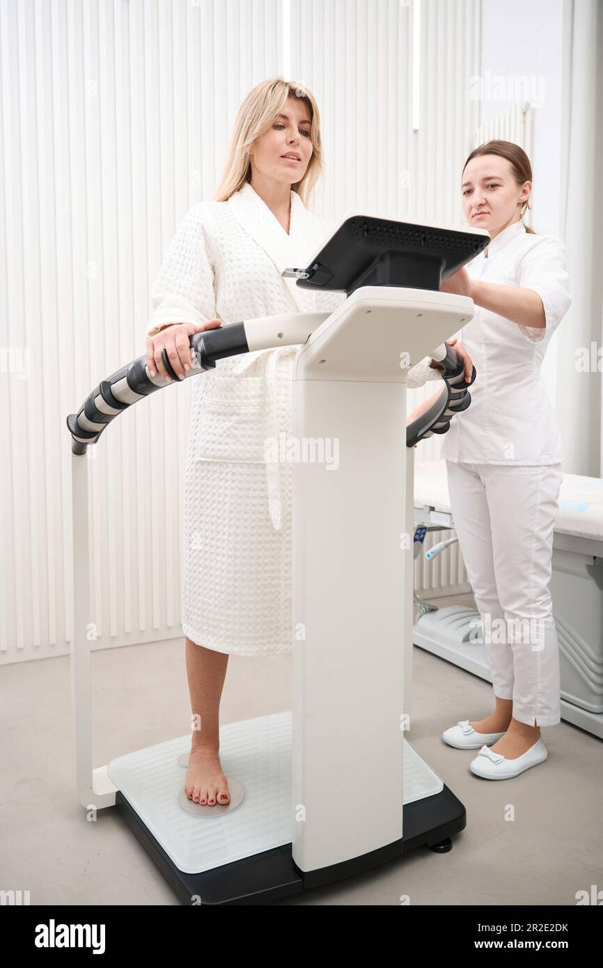 Bioimpedancemeter hi-res stock photography and images - Alamy
