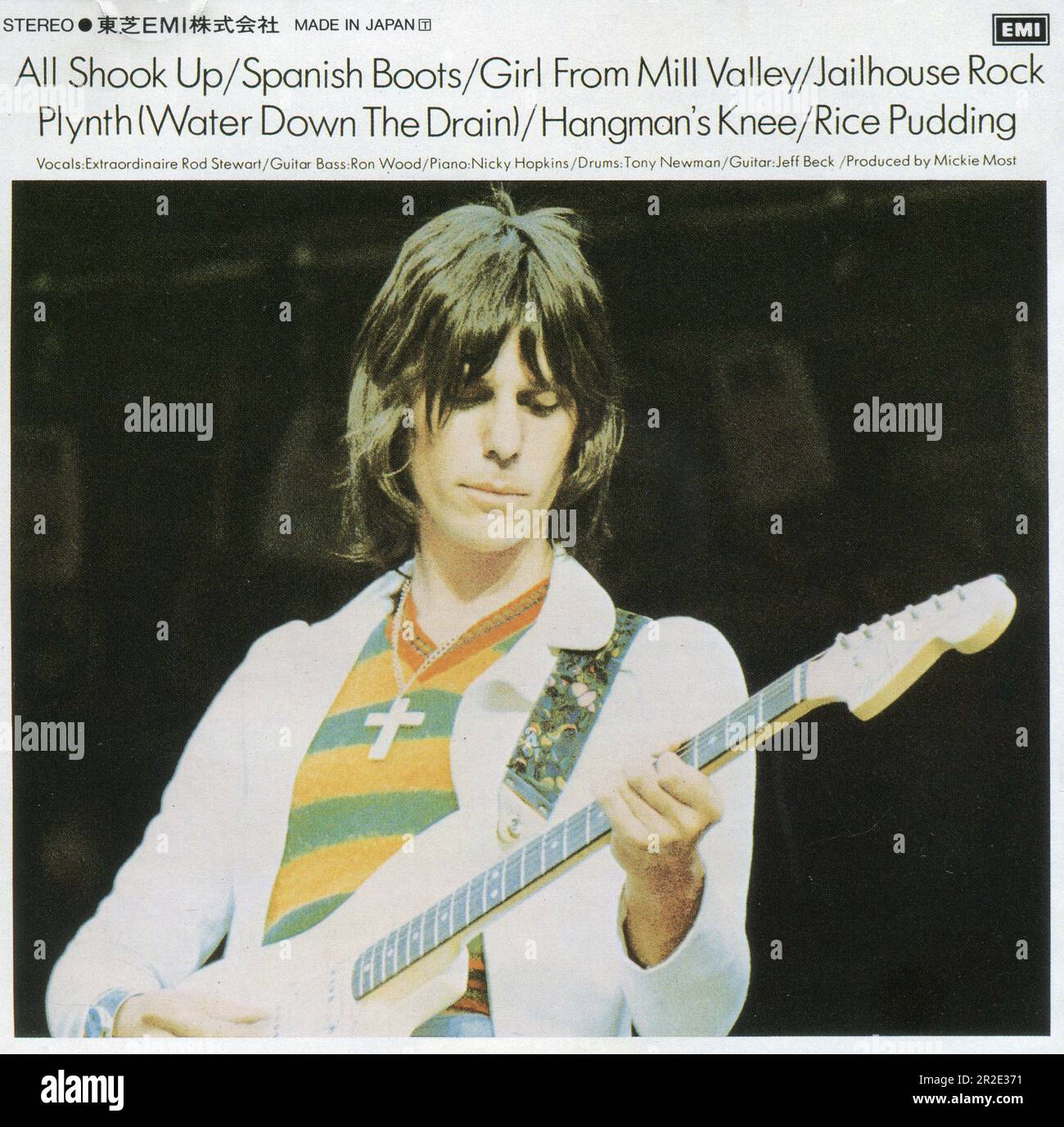 CD: Jeff Beck – Beck-Ola. (TOCP-3069), Promo, Released: June 28, 1995. Stock Photo