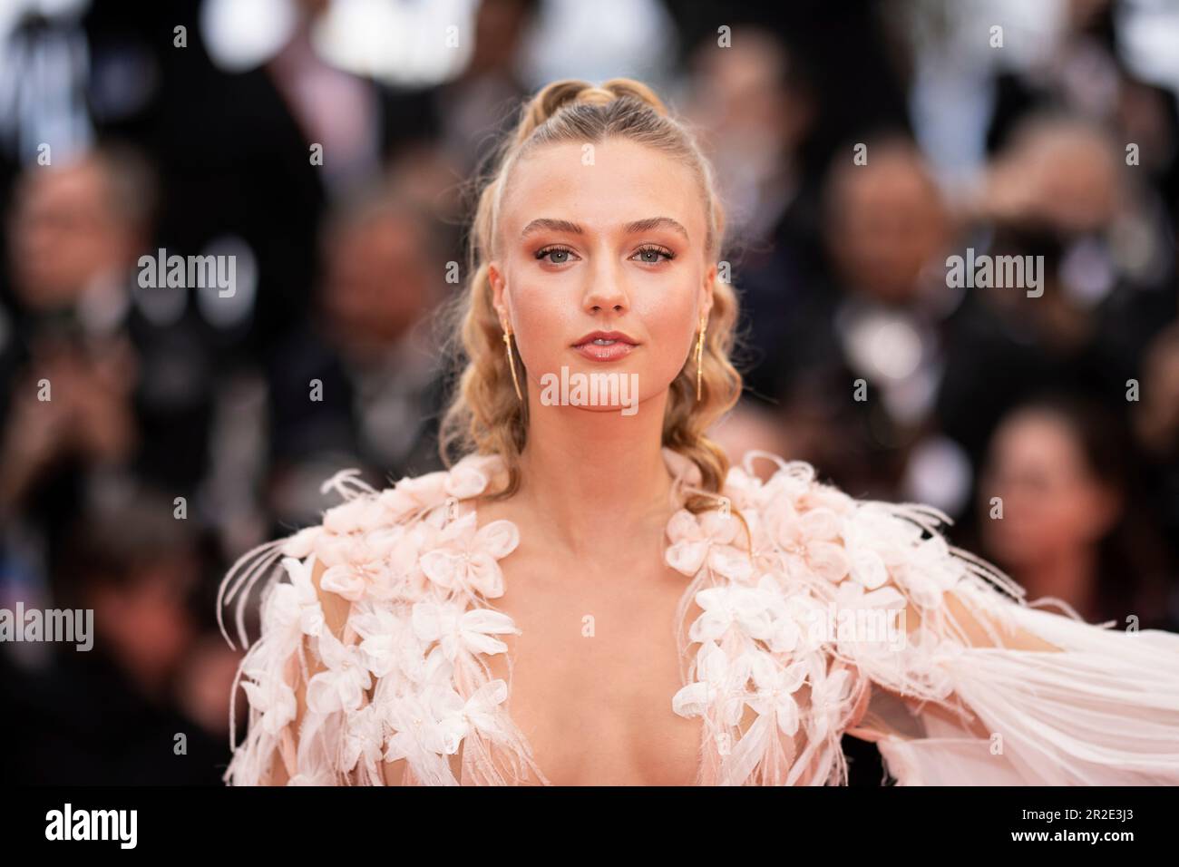 Lilly Krug poses for photographers upon arrival at the premiere of the