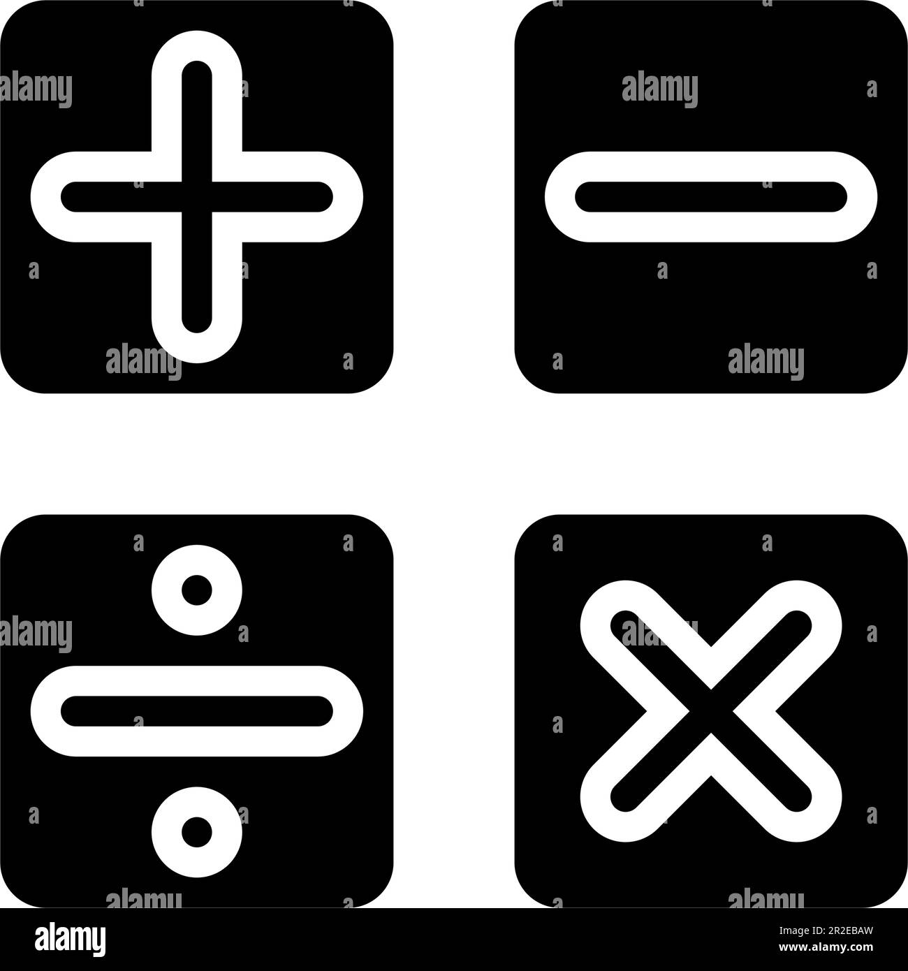 math science education glyph icon vector illustration Stock Vector ...