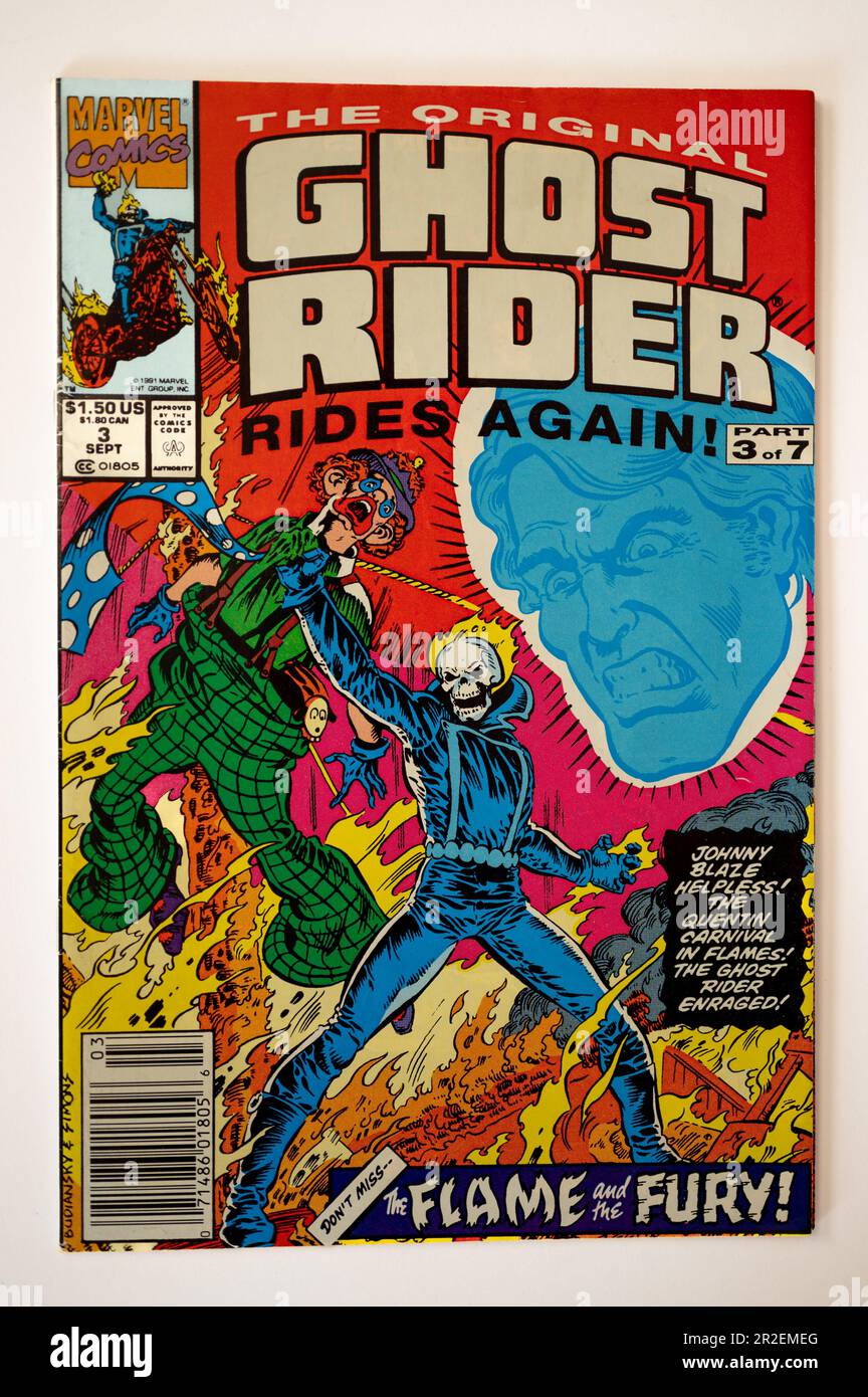 Portadas De Cómics De Ghost Rider Ghost Rider: El Motorista Fantasma