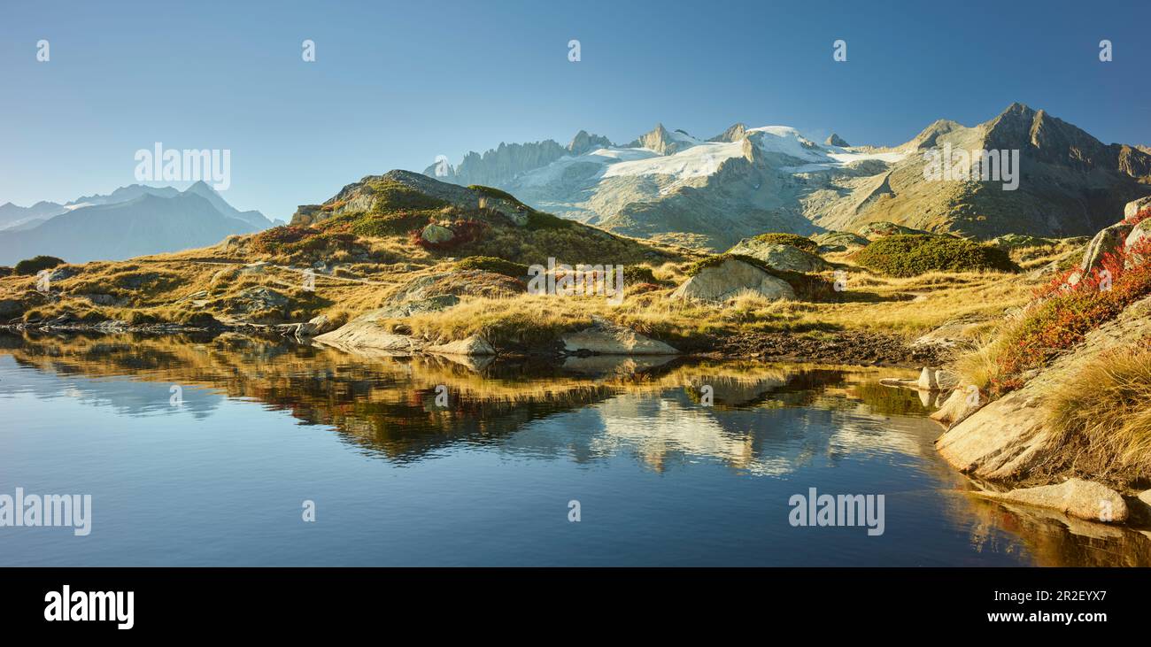 Geisshorn near Bettmeralp, Valais, Switzerland Stock Photo