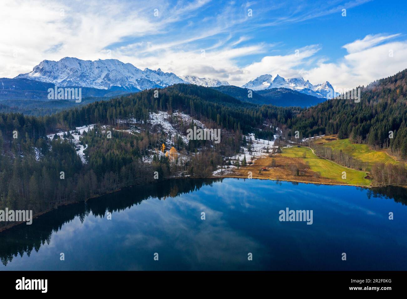 Aerial photo of barmsee lake hi-res stock photography and images - Alamy