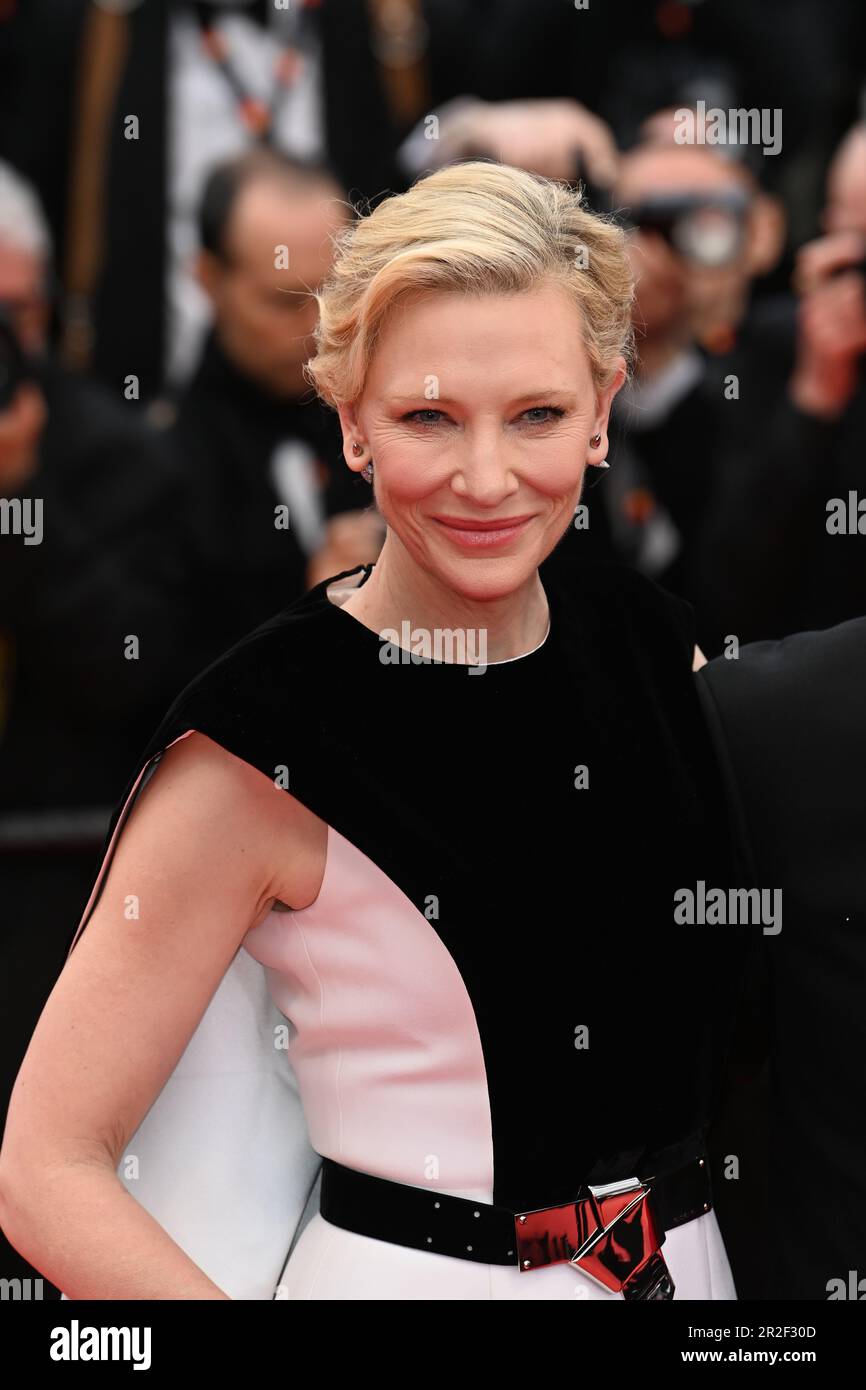Cate Blanchett attending the Zone of Interest premiere during the 76th Cannes Film Festival in Cannes, France. Picture date: Friday May 19, 2023. Photo credit should read: Doug Peters/PA Wire Stock Photo