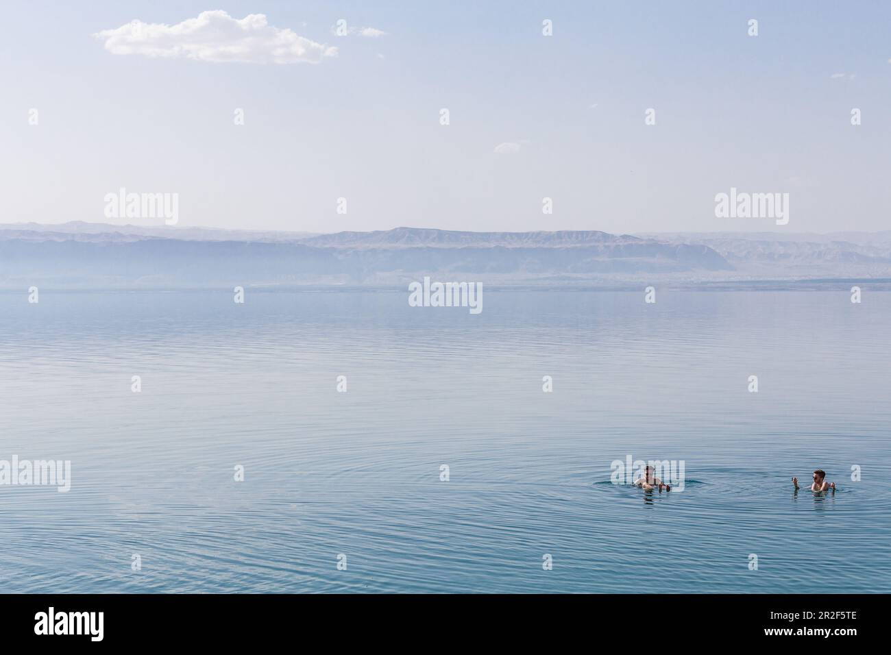 Dead sea swimming hi-res stock photography and images - Alamy