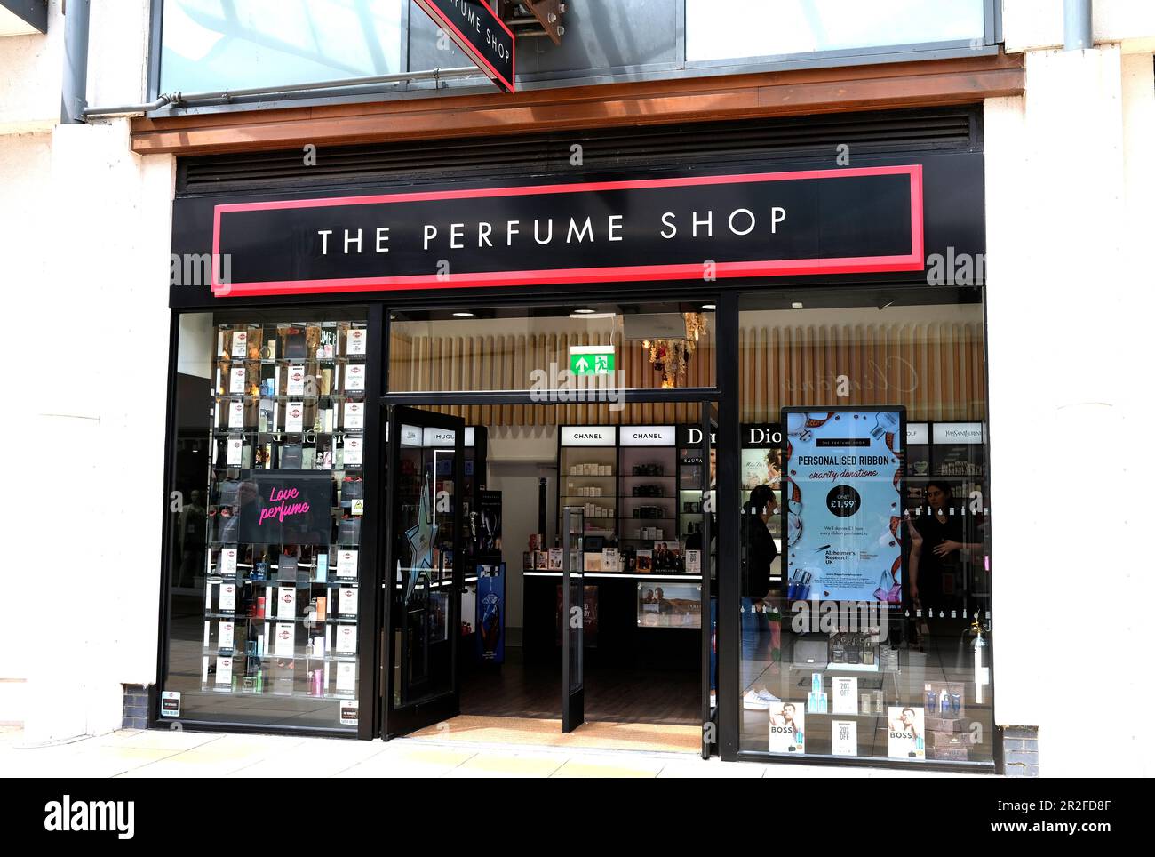 the perfume retail shop,westwood cross shopping centre,east kent,uk may 2023 Stock Photo
