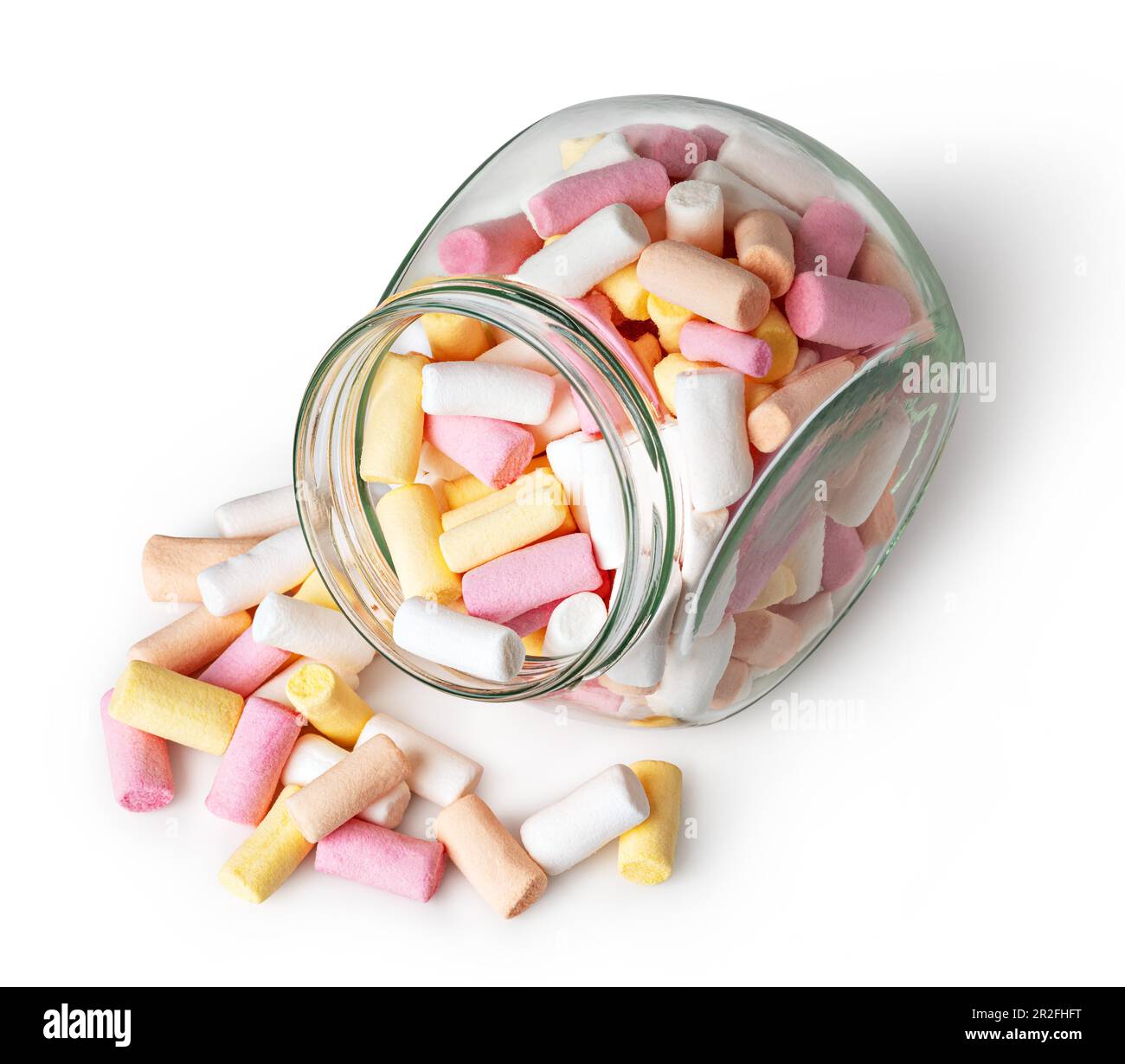 delicious marshmallows isolated on a white background Stock Photo - Alamy
