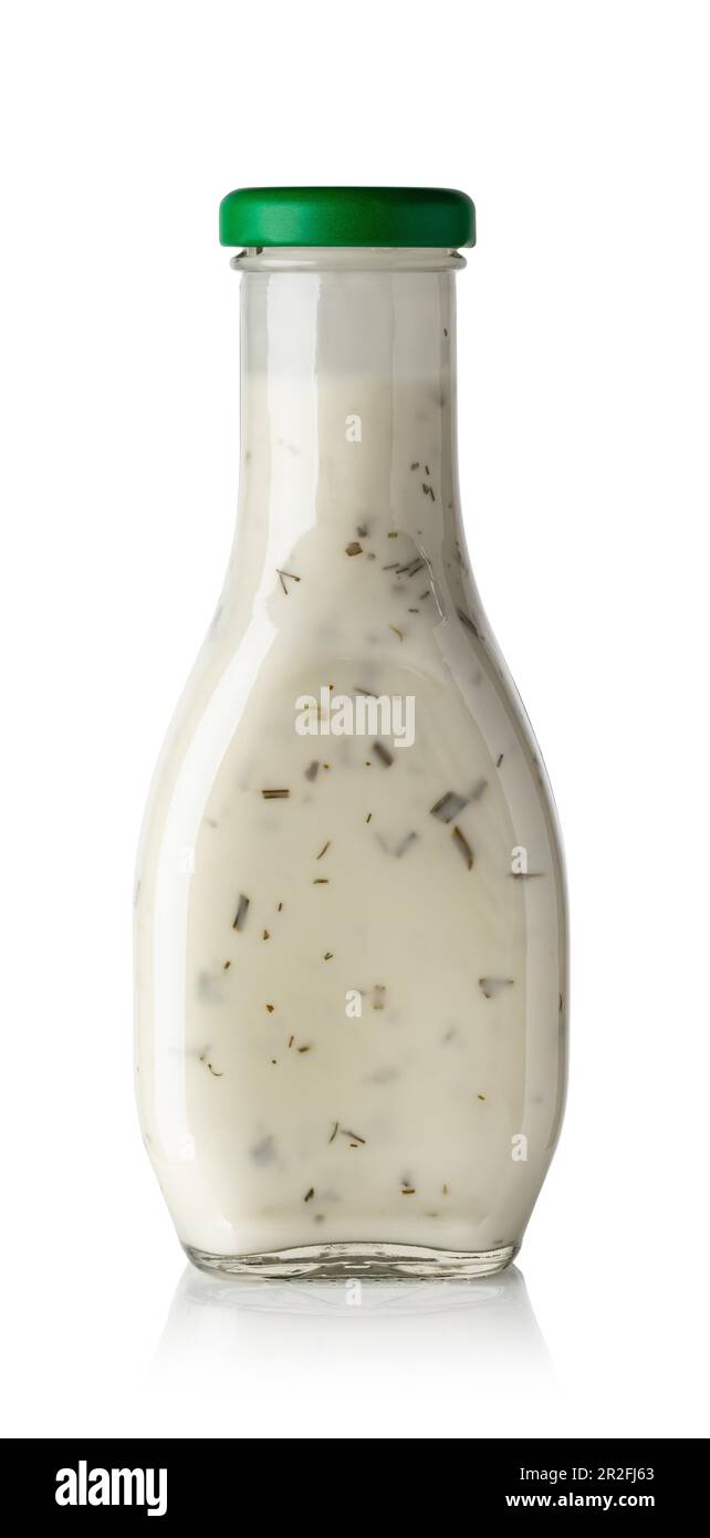 Garlic sauce in a plastic bottle isolated on white background with clipping path Stock Photo Alamy