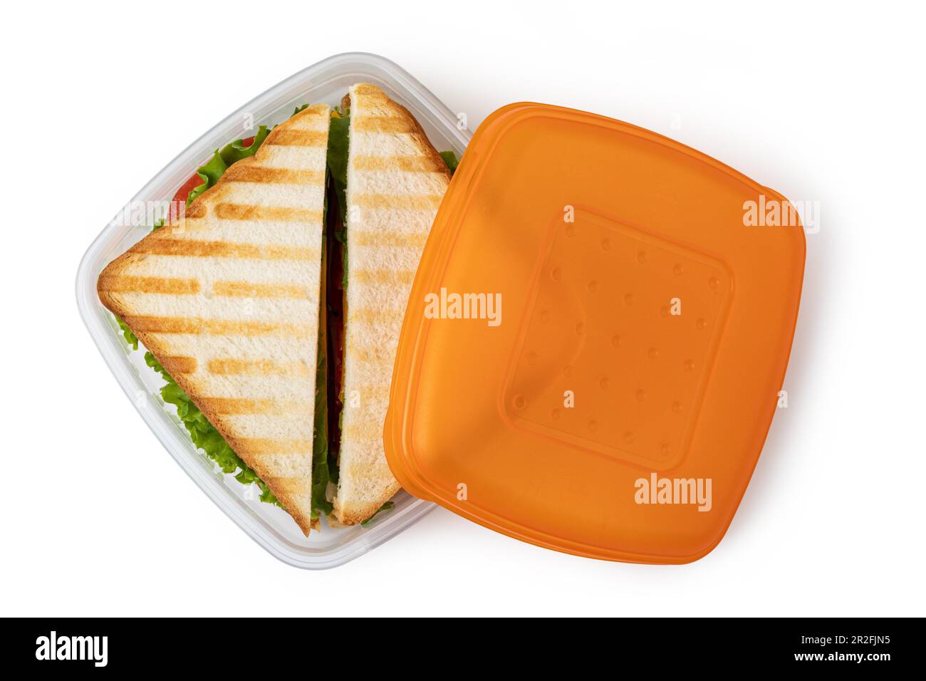 Sandwich isolated on white background Stock Photo