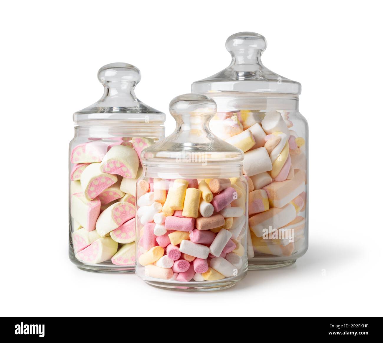 delicious marshmallows isolated on a white background Stock Photo - Alamy