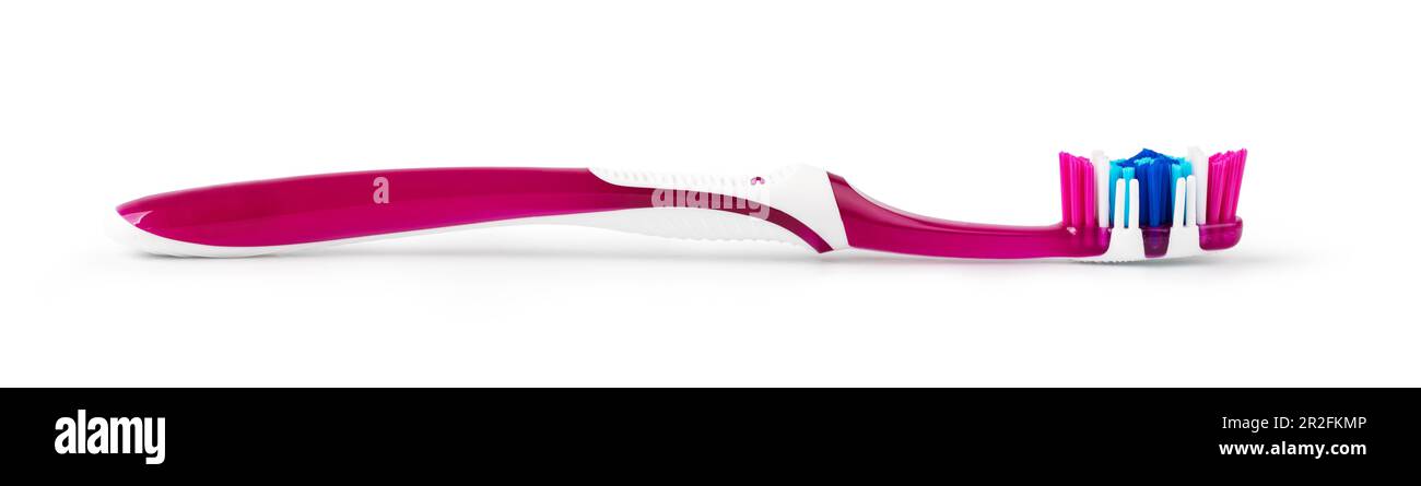 toothbrush isolated on a white background Stock Photo - Alamy
