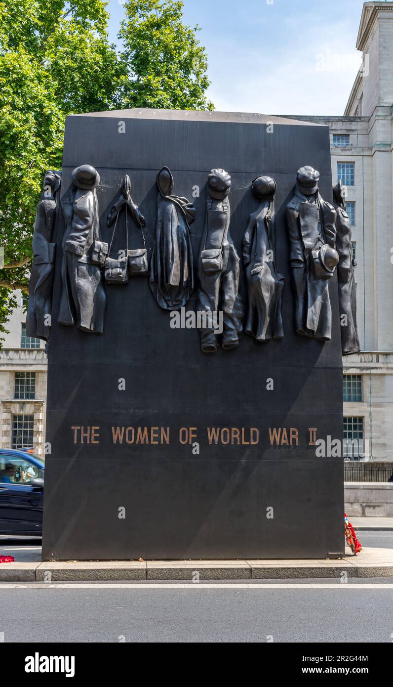 The Women of World War II Monument in London Stock Photo - Alamy