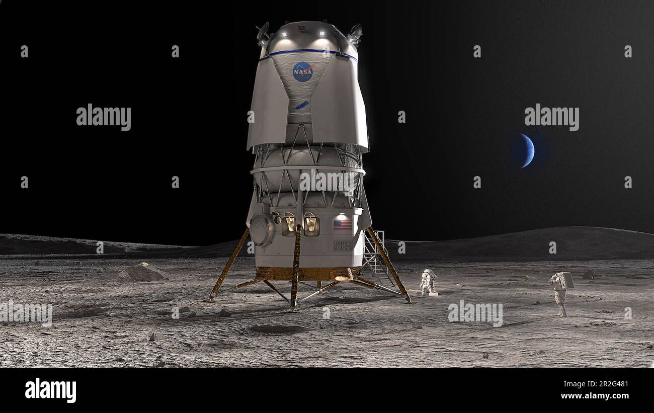 May 18, 2023, Kent, Washington, USA: To develop a human landing system ...