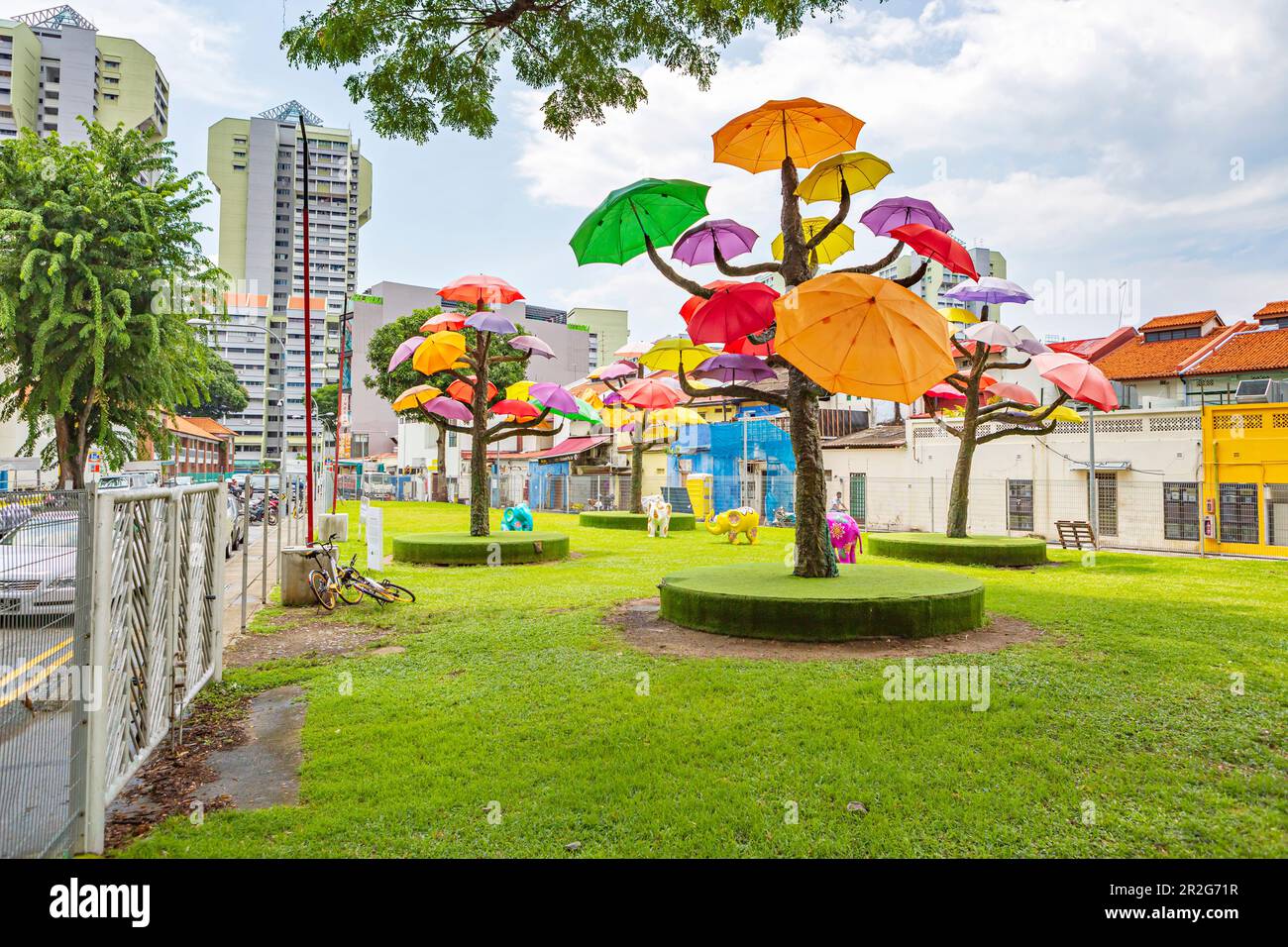Playground in Little India, Singapore Stock Photo Alamy