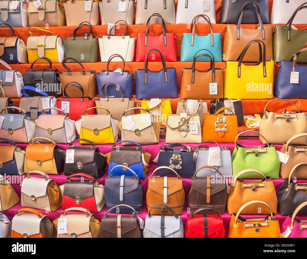 Leather bags italy hi-res stock photography and images - Alamy