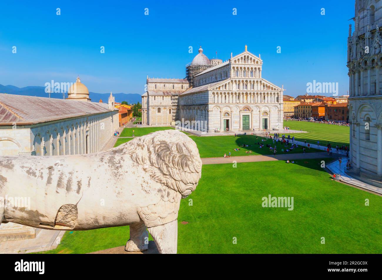Campo dei Miracoli, Pisa, Tuscany, Italy Stock Photo