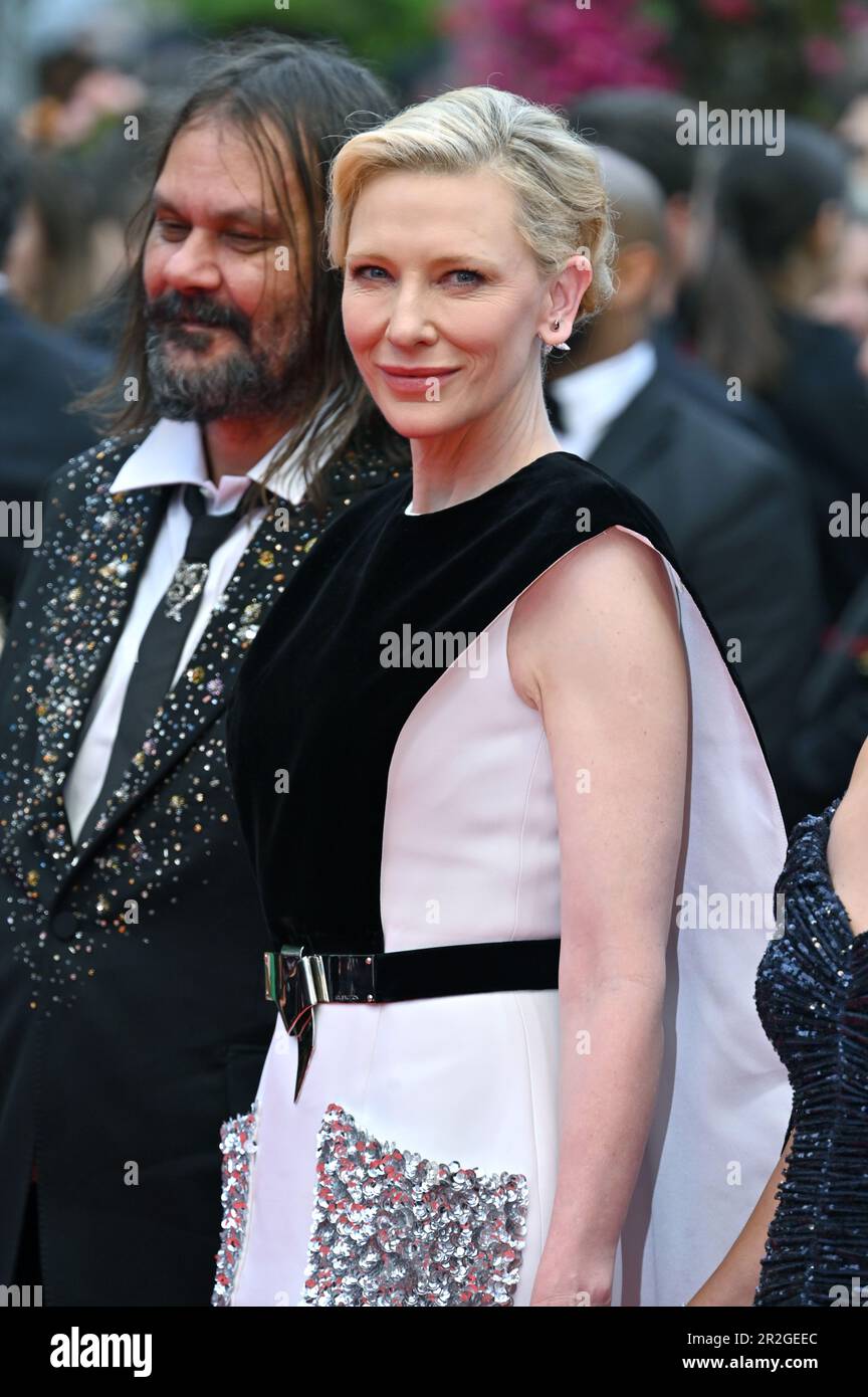 Cannes, France. 19th May, 2023. CANNES, FRANCE. May 19, 2023: Cate Blanchett at the Zone of Interest premiere at the 76th Festival de Cannes. Picture Credit: Paul Smith/Alamy Live News Stock Photo