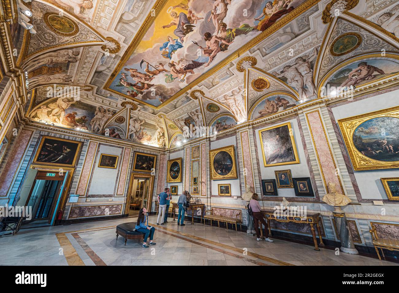 Galleria Borghese art museum in Villa Borghese park area, Rome, Lazio, Italy, Europe Stock Photo