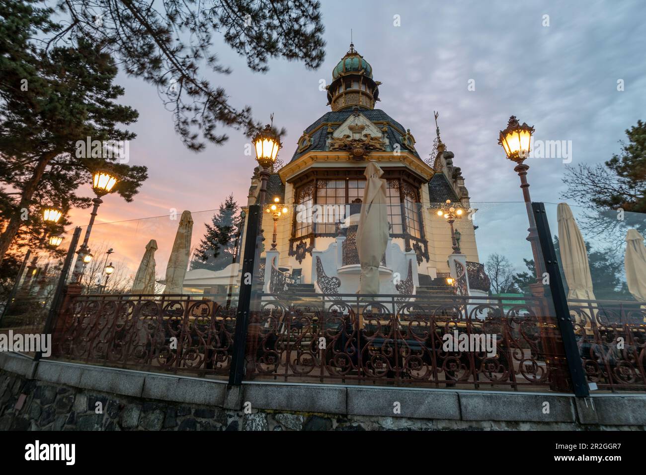 Hanavsky Pavilion, Prague, Czech Republic Stock Photo