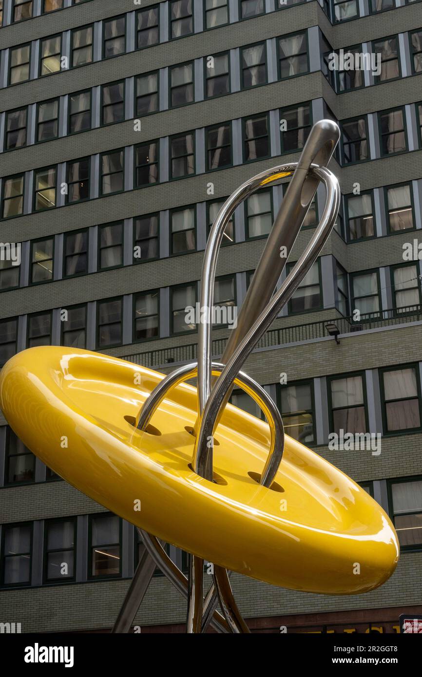 The Garment District is a neighborhood in New York City, USA, 2023