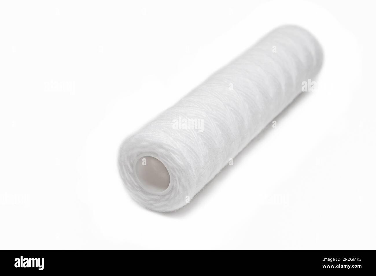 Cord water filter cartridge, isolated on white background Stock Photo ...