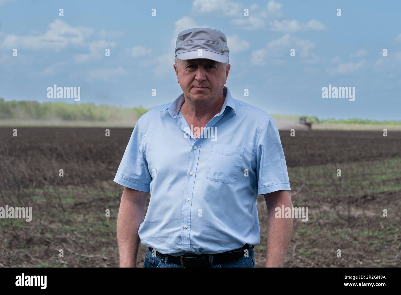 Owner of Farm Pershe Travnia of village Velyka Oleksandrivka of Kherson