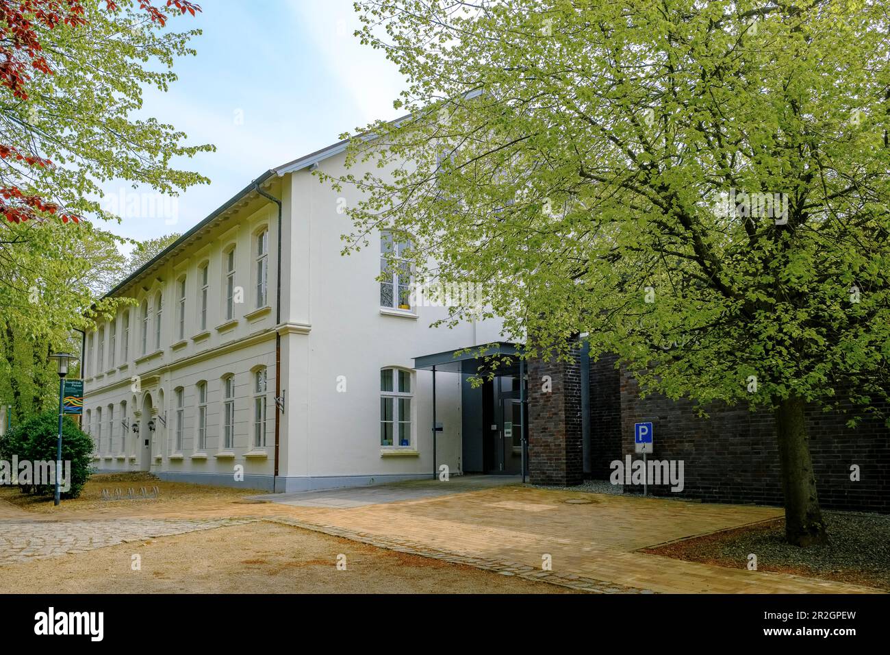 Nordfriisk Institute in Bredstedt, North Friesland, North Sea Coast, Schleswig Holstein, Germany, Europe Stock Photo