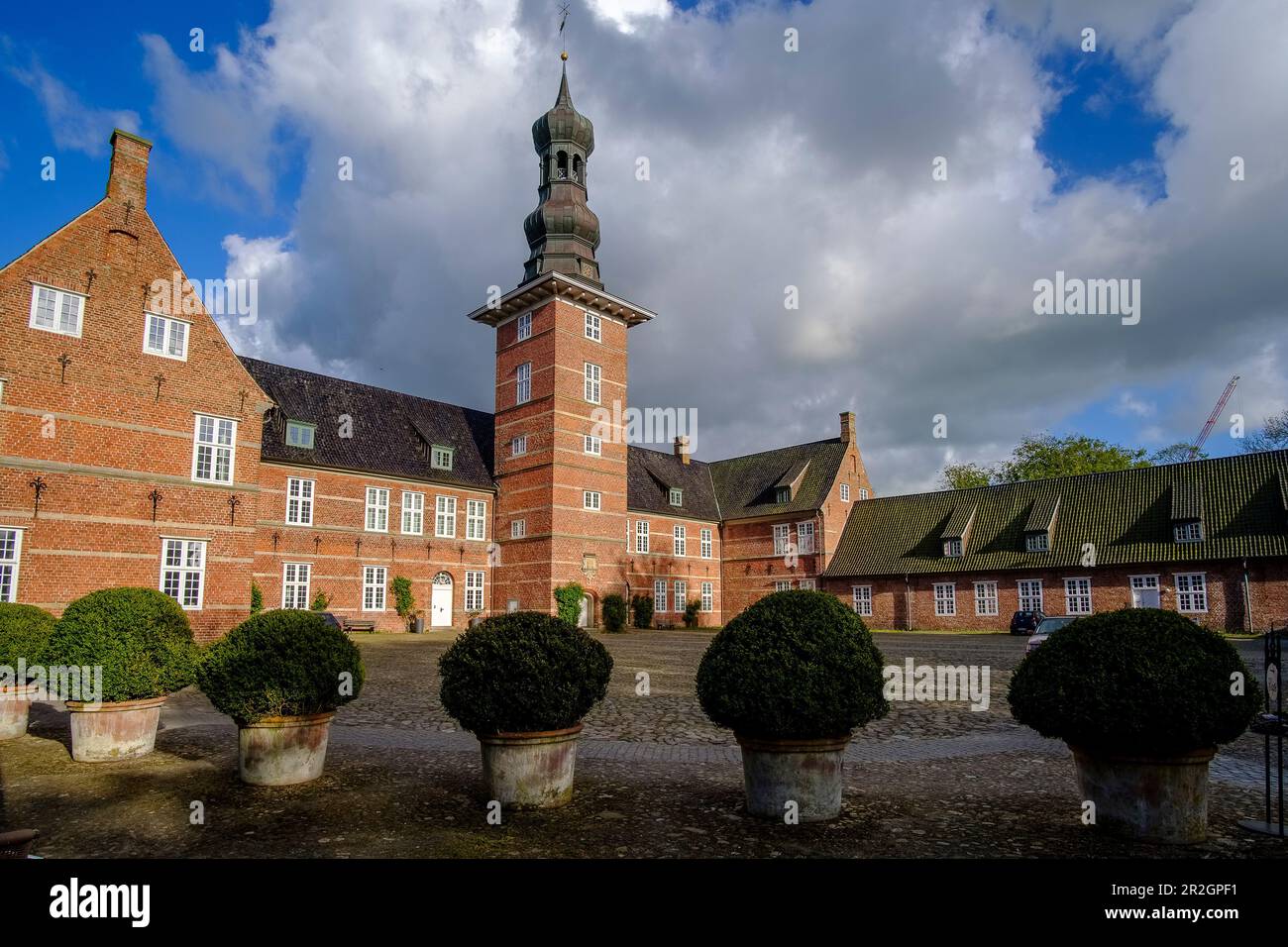 Castle of Husum, North Friesland, North Sea Coast, Schleswig Holstein, Germany, Europe Stock Photo