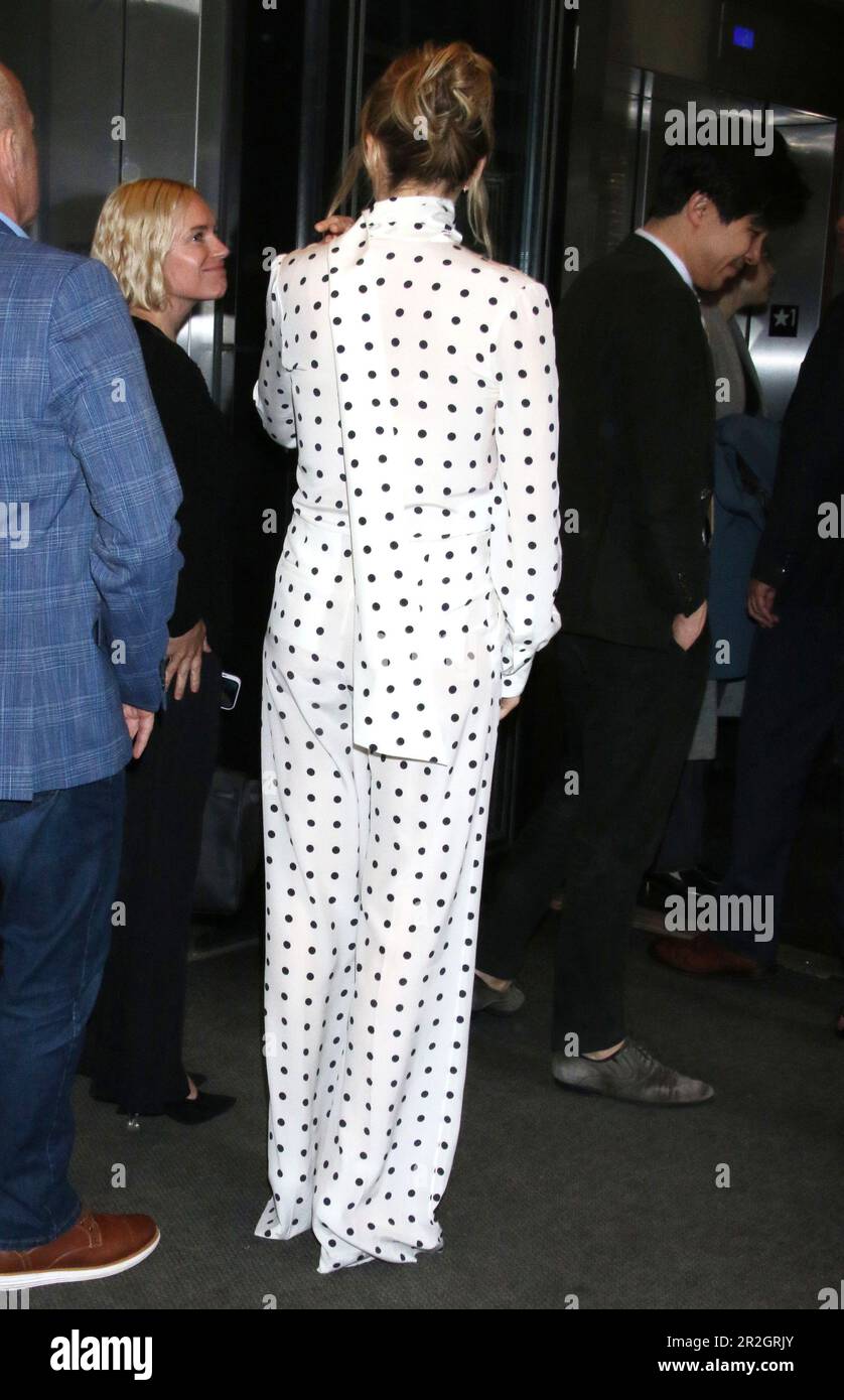 New York, NY, USA. 19th May, 2023. Jodie Comer seen arriving at the