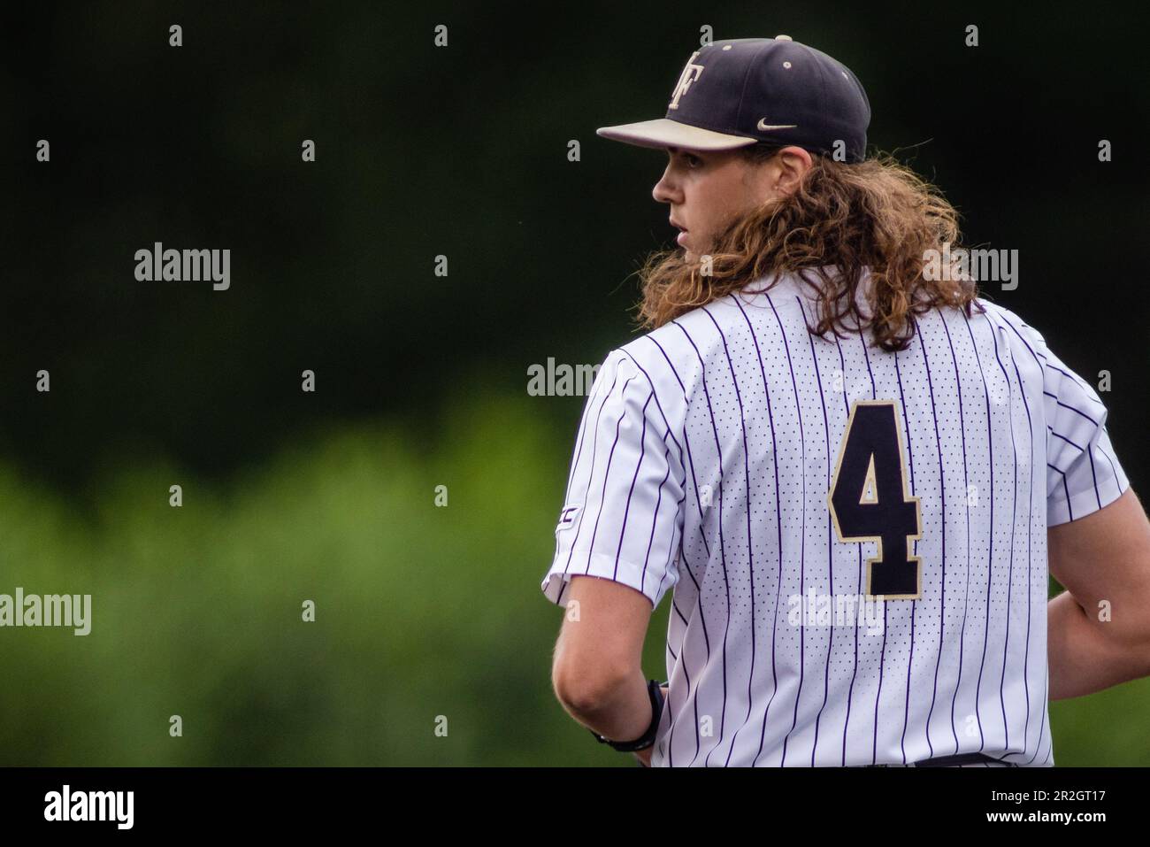 May 18, 2023 Wake Forest pitcher Rhett Lowder (4) pitches during the