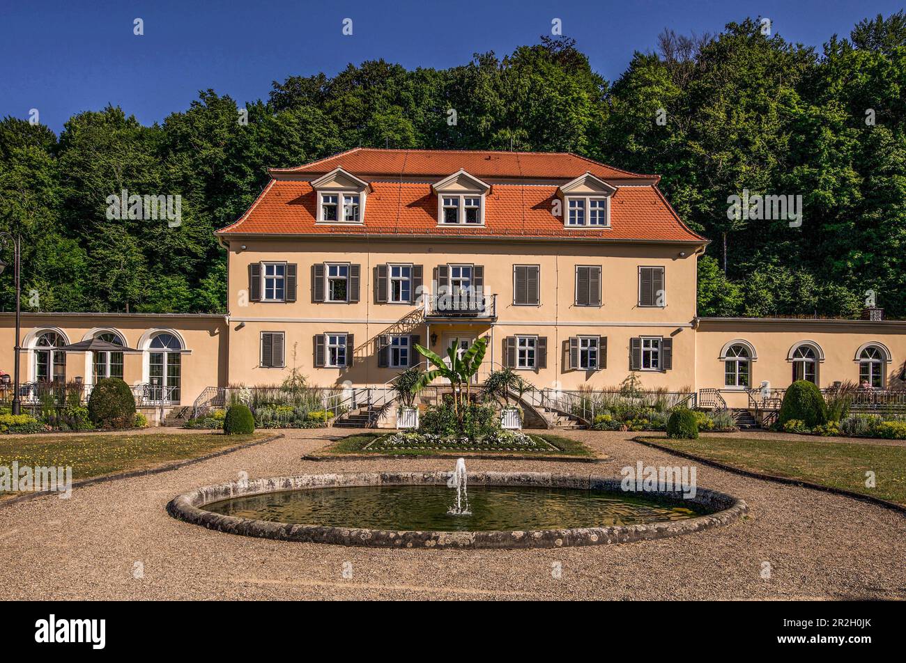 Schlossklinik Fürstenhof in the spa gardens of the state bath Bad