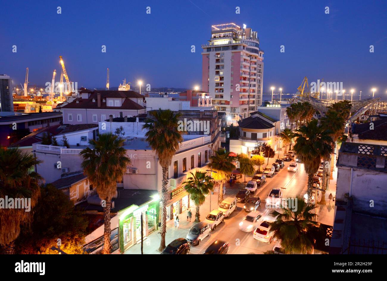 Port city of Durres, Albania Stock Photo Alamy