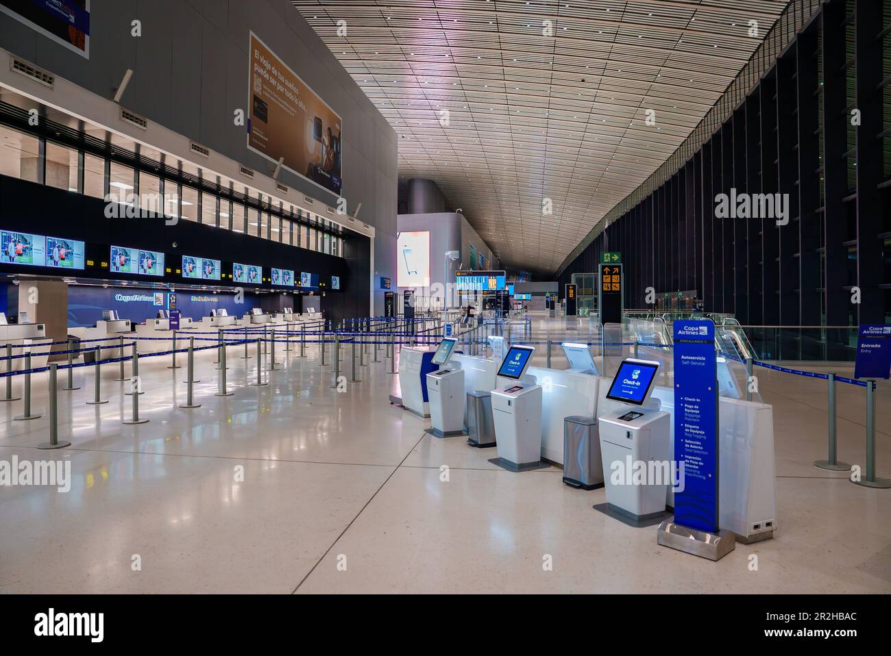 Modern Airport Departure Lounge in Costa Rica Stock Photo Alamy