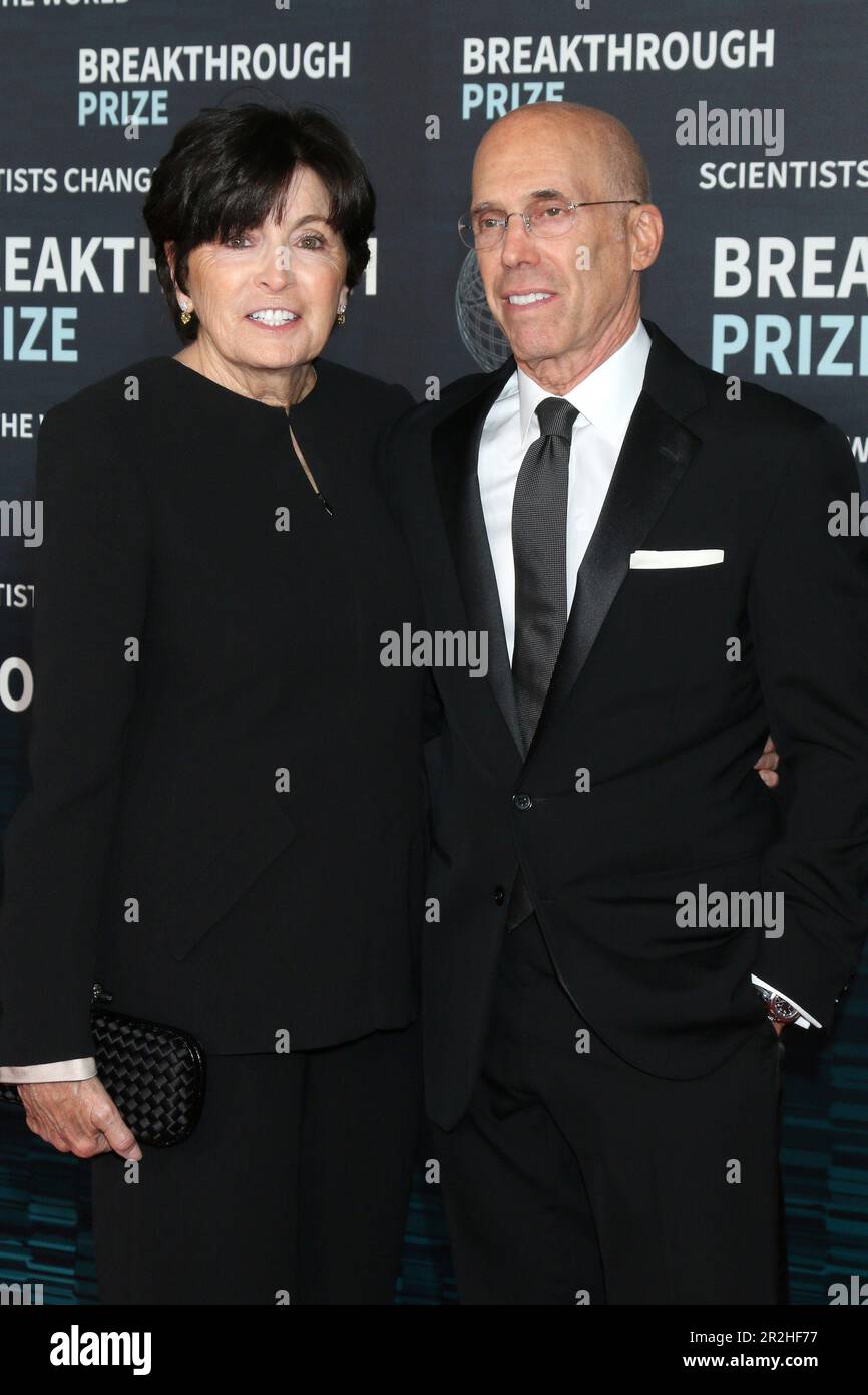 9th Breakthrough Prize Ceremony Arrivals at the Academy Museum of Motion Pictures on April 15, 2023 in Los Angeles, CA Featuring: Marilyn Katzenberg, Jeffrey Katzenberg Where: Los Angeles, California, United States When: 15 Apr 2023 Credit: Nicky Nelson/WENN Stock Photo