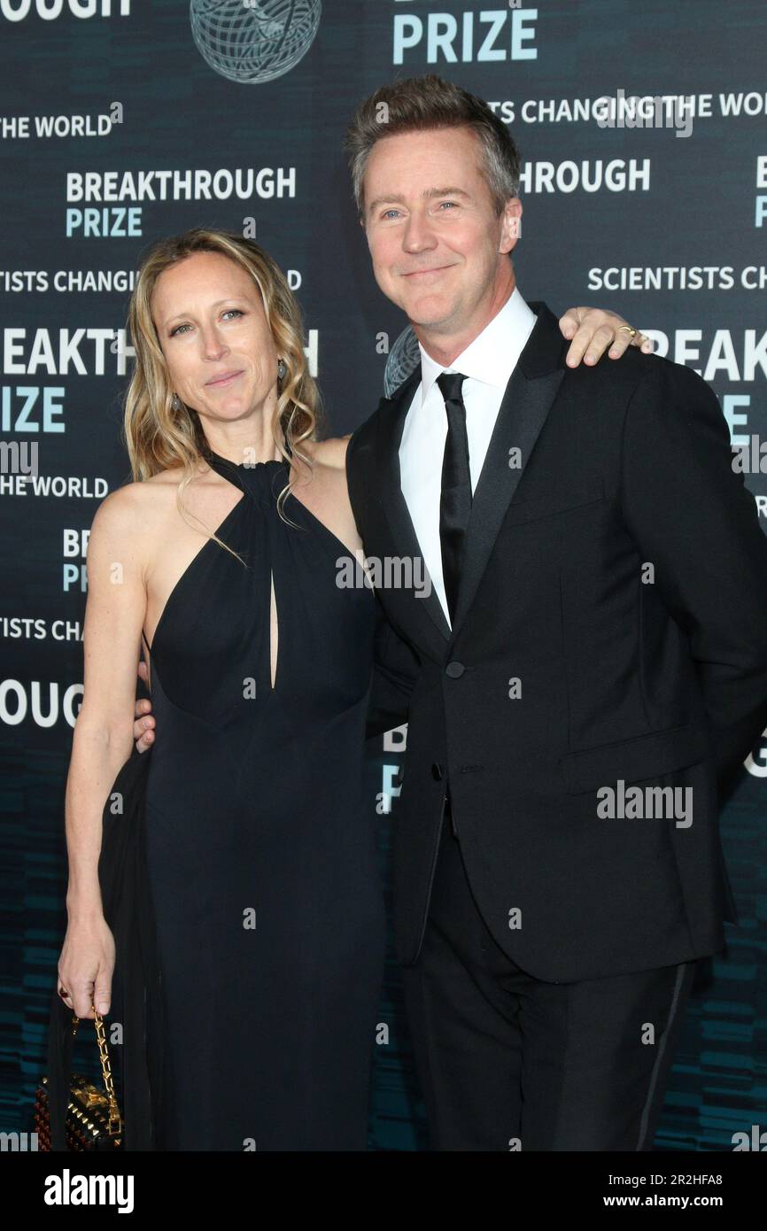 9th Breakthrough Prize Ceremony Arrivals at the Academy Museum of Motion Pictures on April 15, 2023 in Los Angeles, CA Featuring: Shauna Robertson, Edward Norton Where: Los Angeles, California, United States When: 15 Apr 2023 Credit: Nicky Nelson/WENN Stock Photo