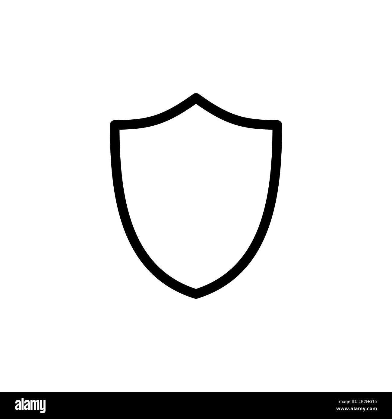 Shield icon vector. Protection icon vector. Security vector icon Stock ...