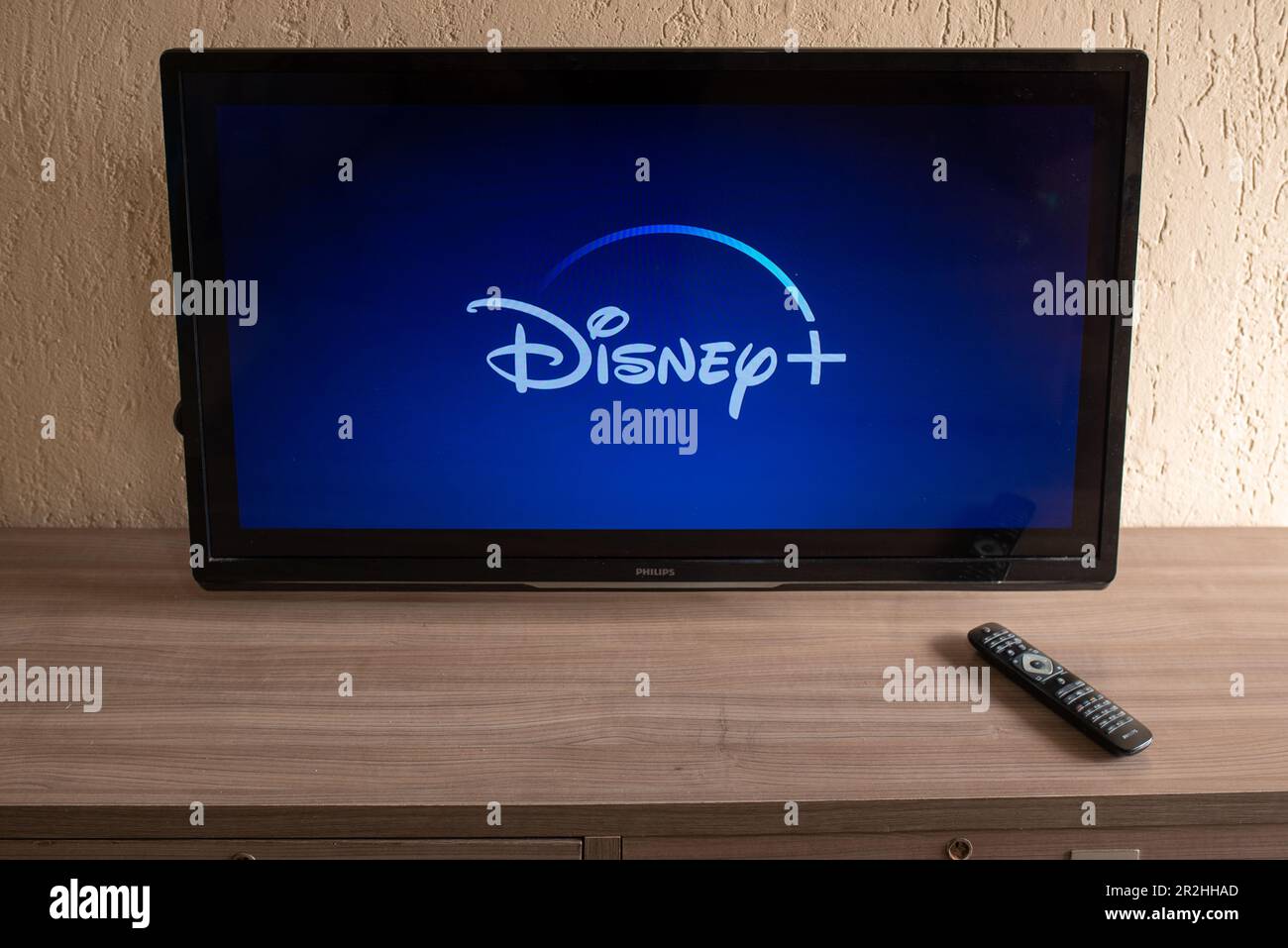 Brazil, Rio de Janeiro May 19, 2023 TV Television Disney plus