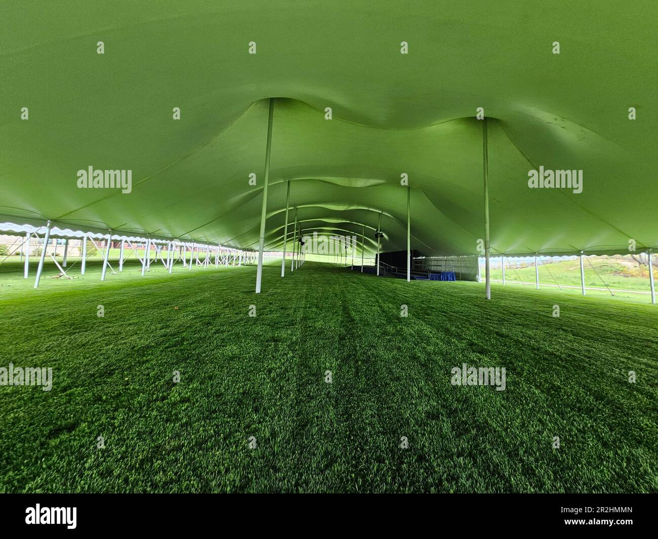 Very large tent for events and parties Stock Photo Alamy