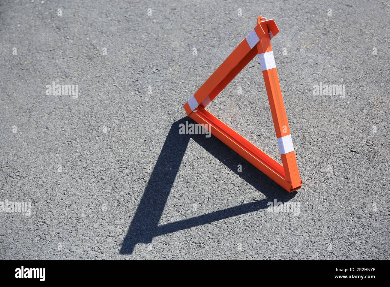 Triangular Pavement Parking space barrier hi-res stock photography and images - Alamy