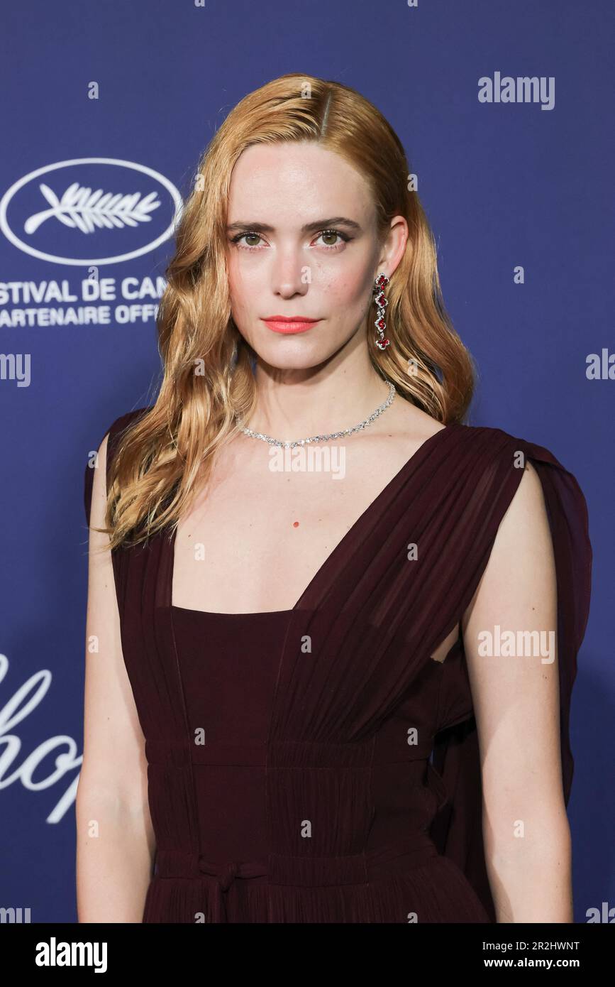 Cannes, France. 19th May, 2023. Stacy Martin attending the Chopard