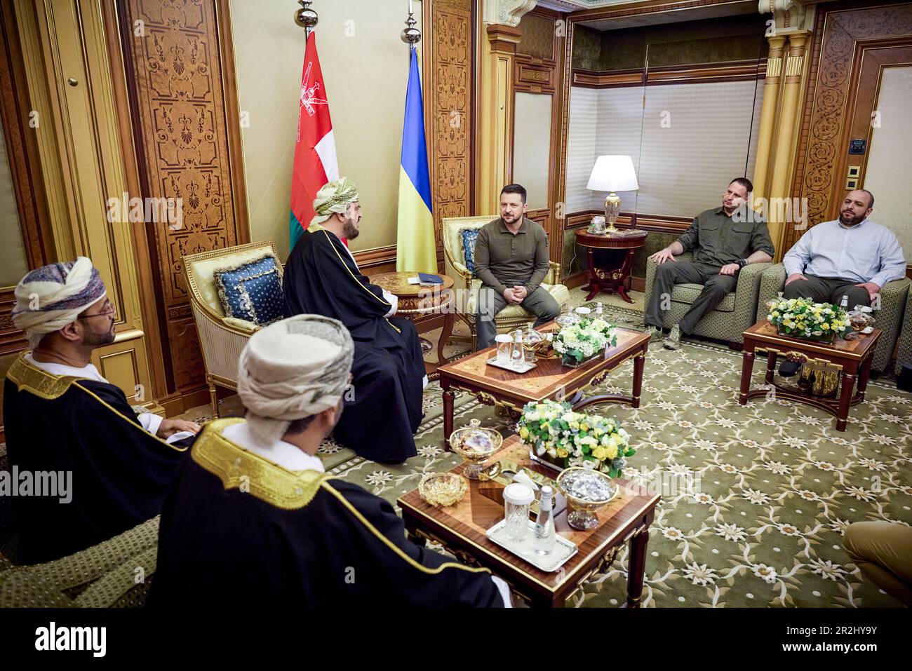 The President of Ukraine Volodymyr Zelensky began his working visit to