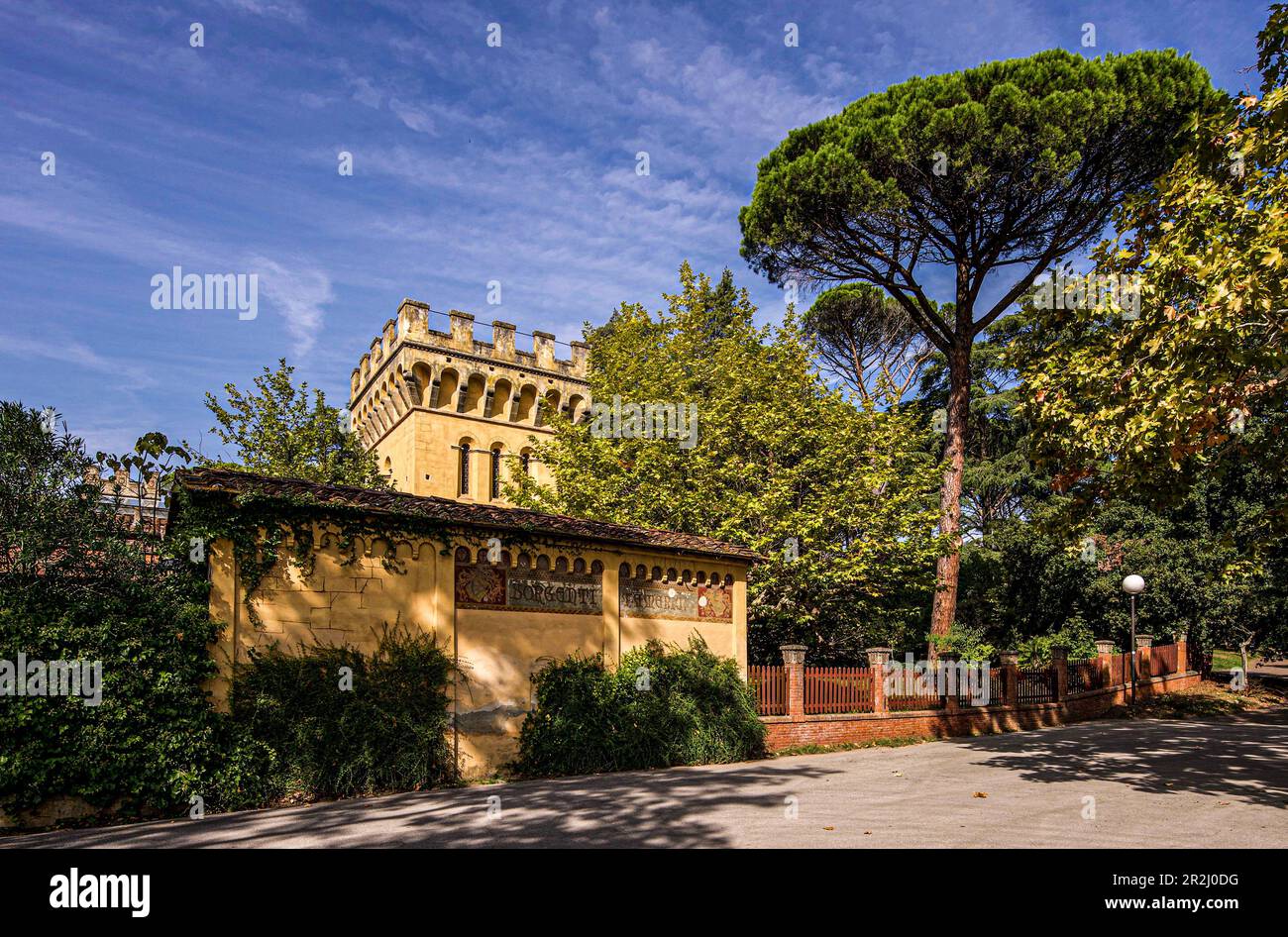 Terme Tamerici in Parco Termale, Montecatini Terme, Tuscany, Italy Stock Photo