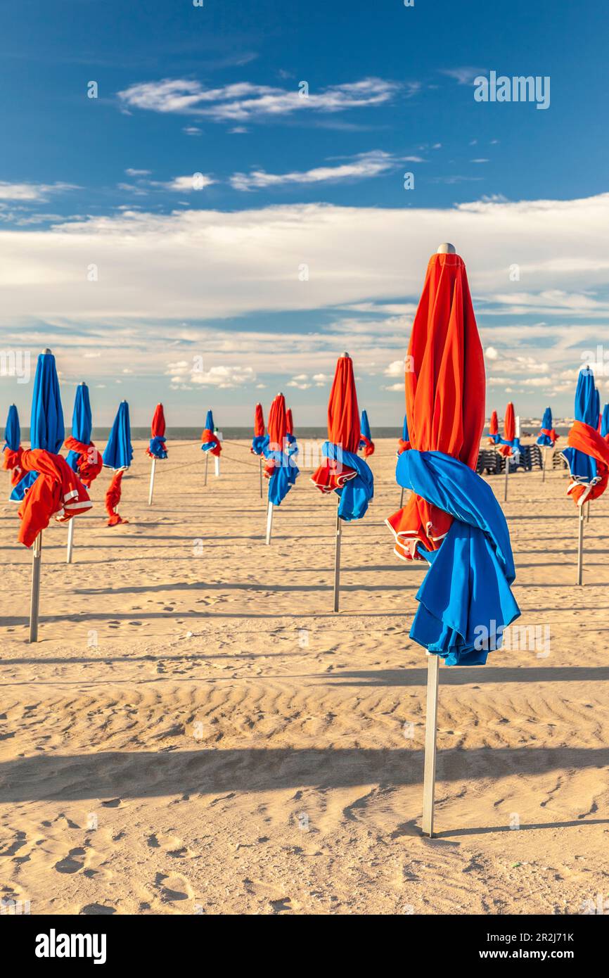 Colorful Umbrellas On The Beach At Deauville Calvados Normandy Colorful Umbrellas On The Beach At Deauville Calvados Normandy