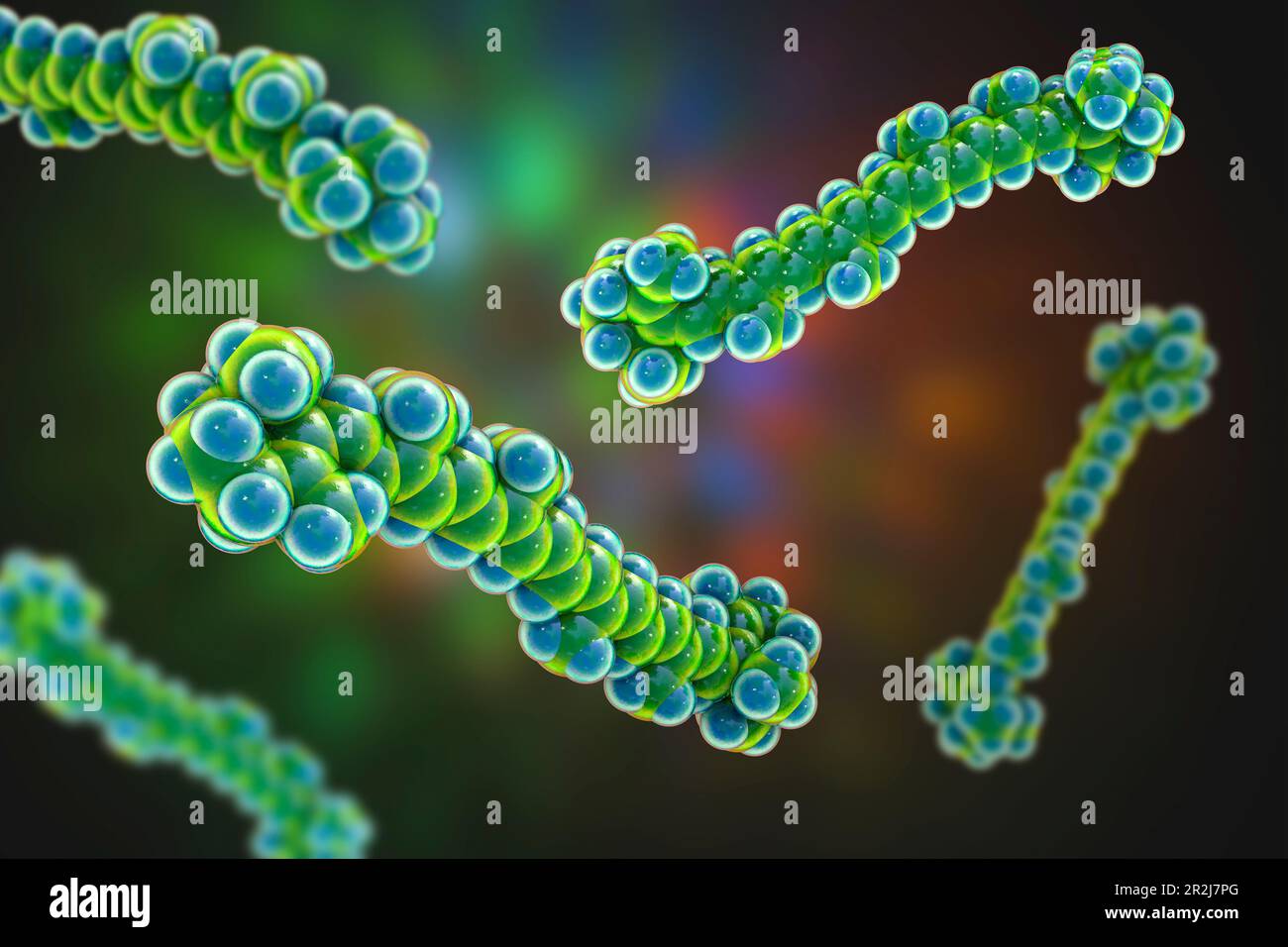 Molecular model of betacarotene, illustration Stock Photo Alamy