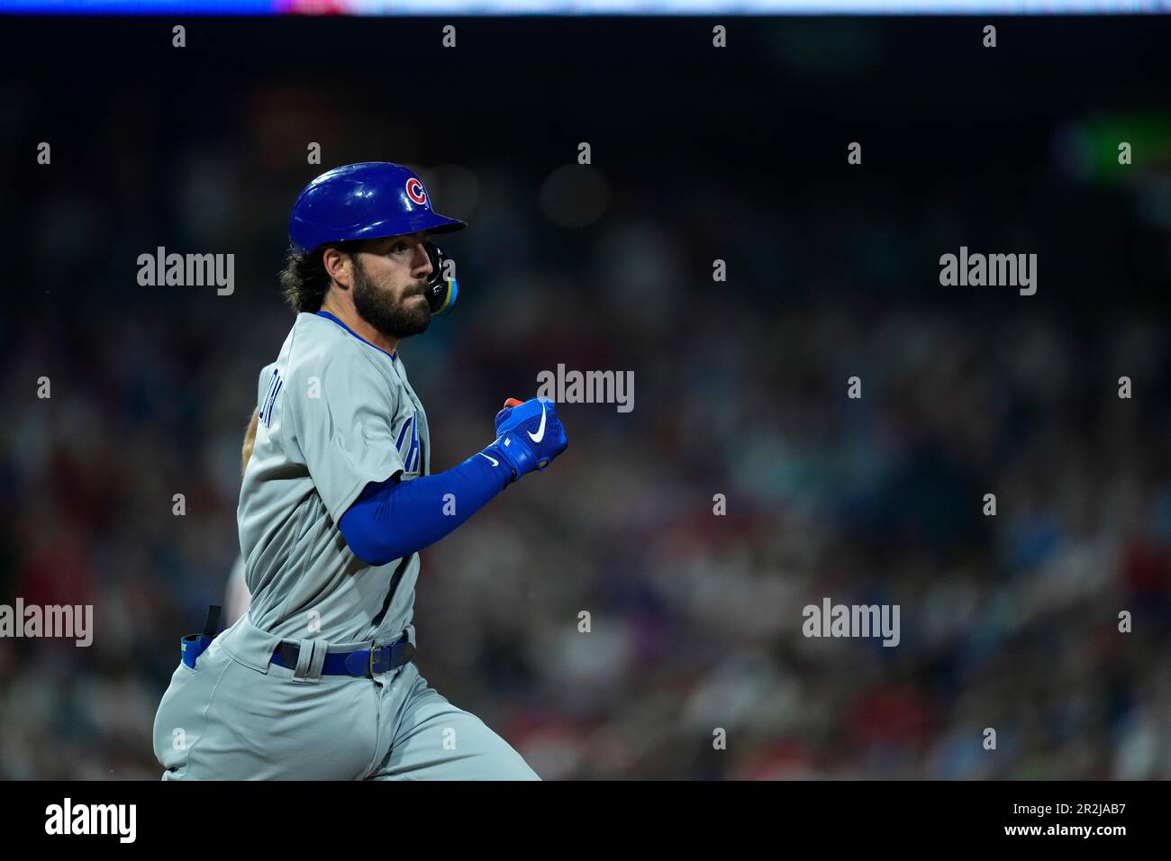 Chicago Cubs' Dansby Swanson during the fifth inning of a baseball game ...