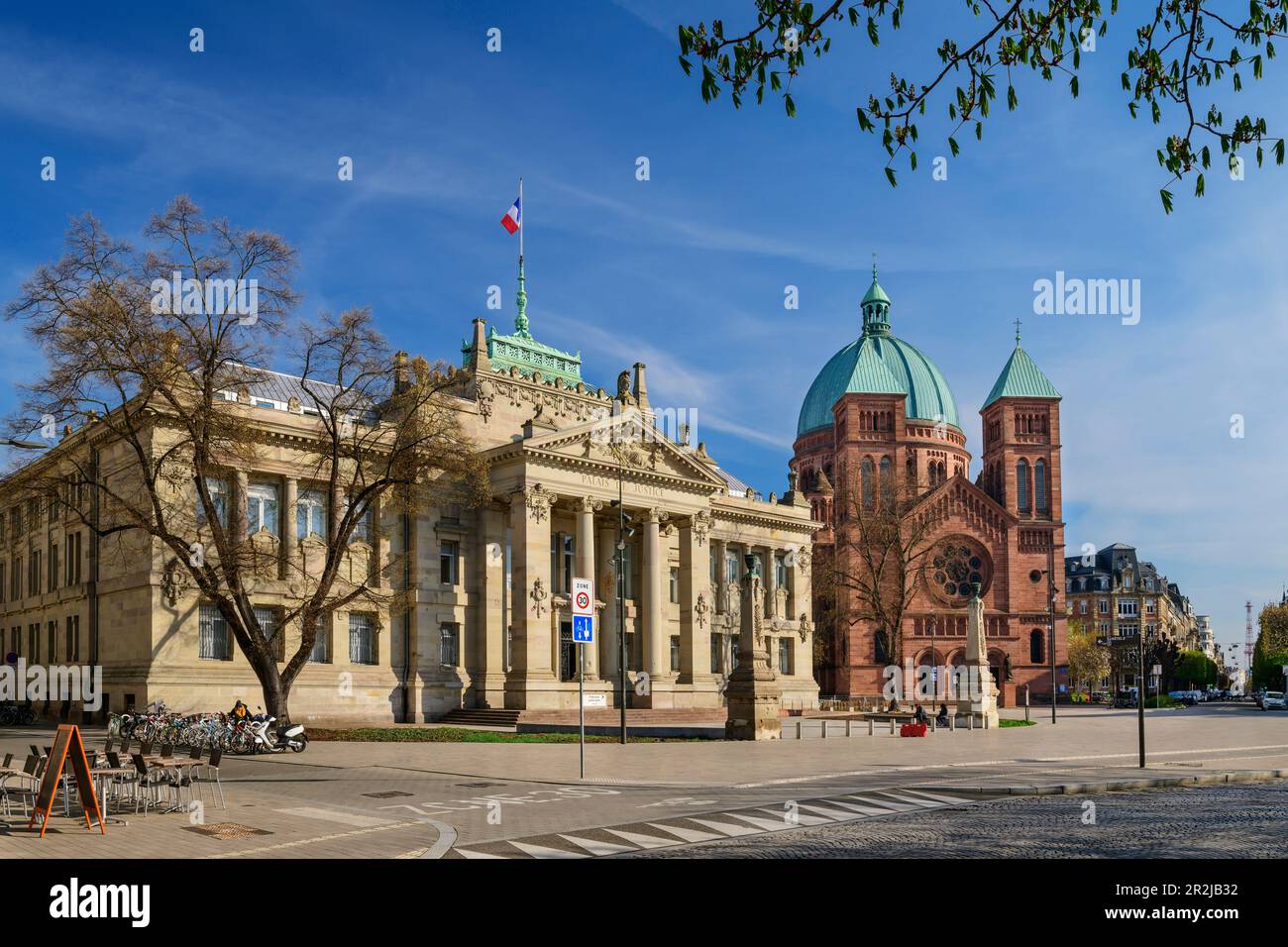 Courthouse and Church of St. Peter, Tribunal judiciaire de Strasbourg