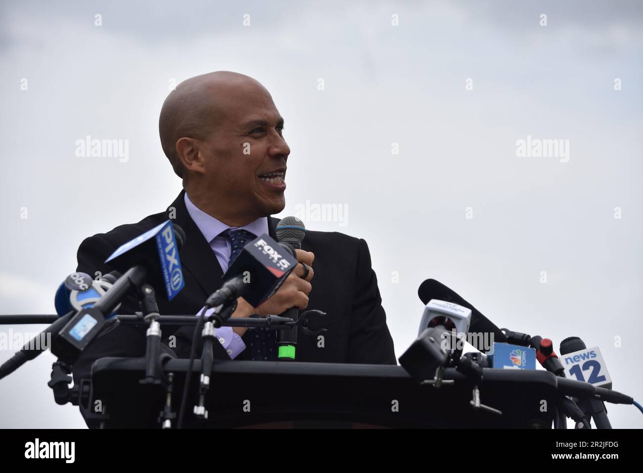 united-states-senator-cory-booker-makes-remarks-on-the-hinchliffe