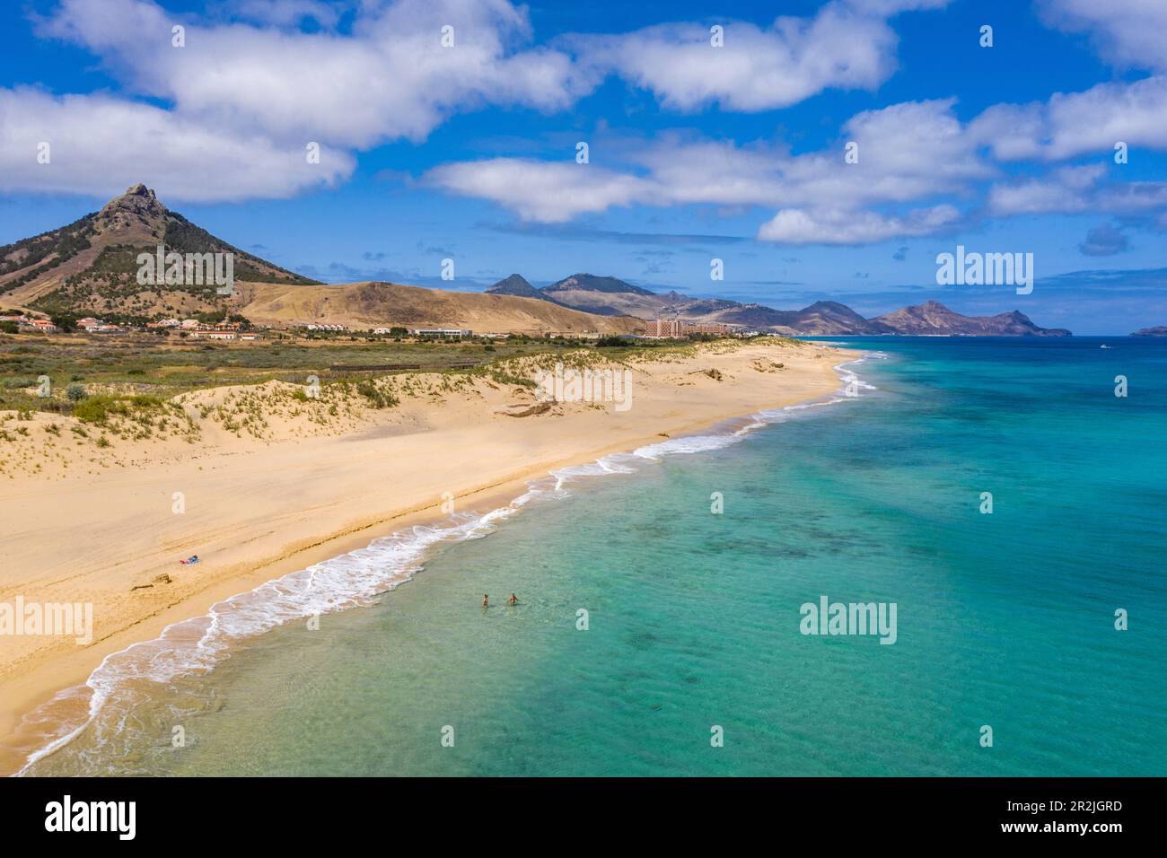 Aerial View Of Porto Santo Beach Porto Santo Near Madeira Portugal aerial-view-of-porto-santo-beach-porto-santo-near-madeira-portugal