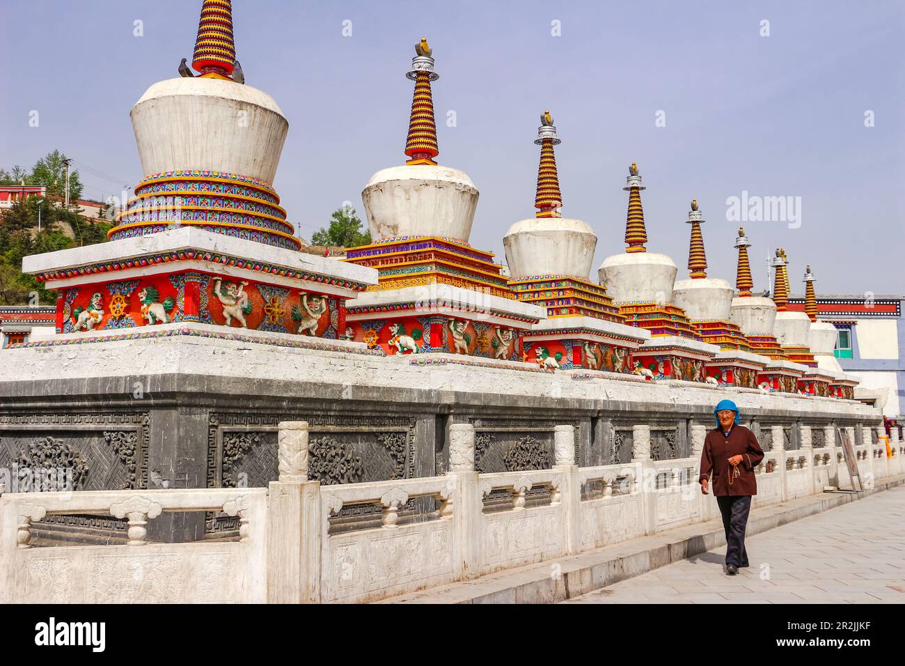 Exning Monastery Xining china hi-res stock photography and images - Alamy